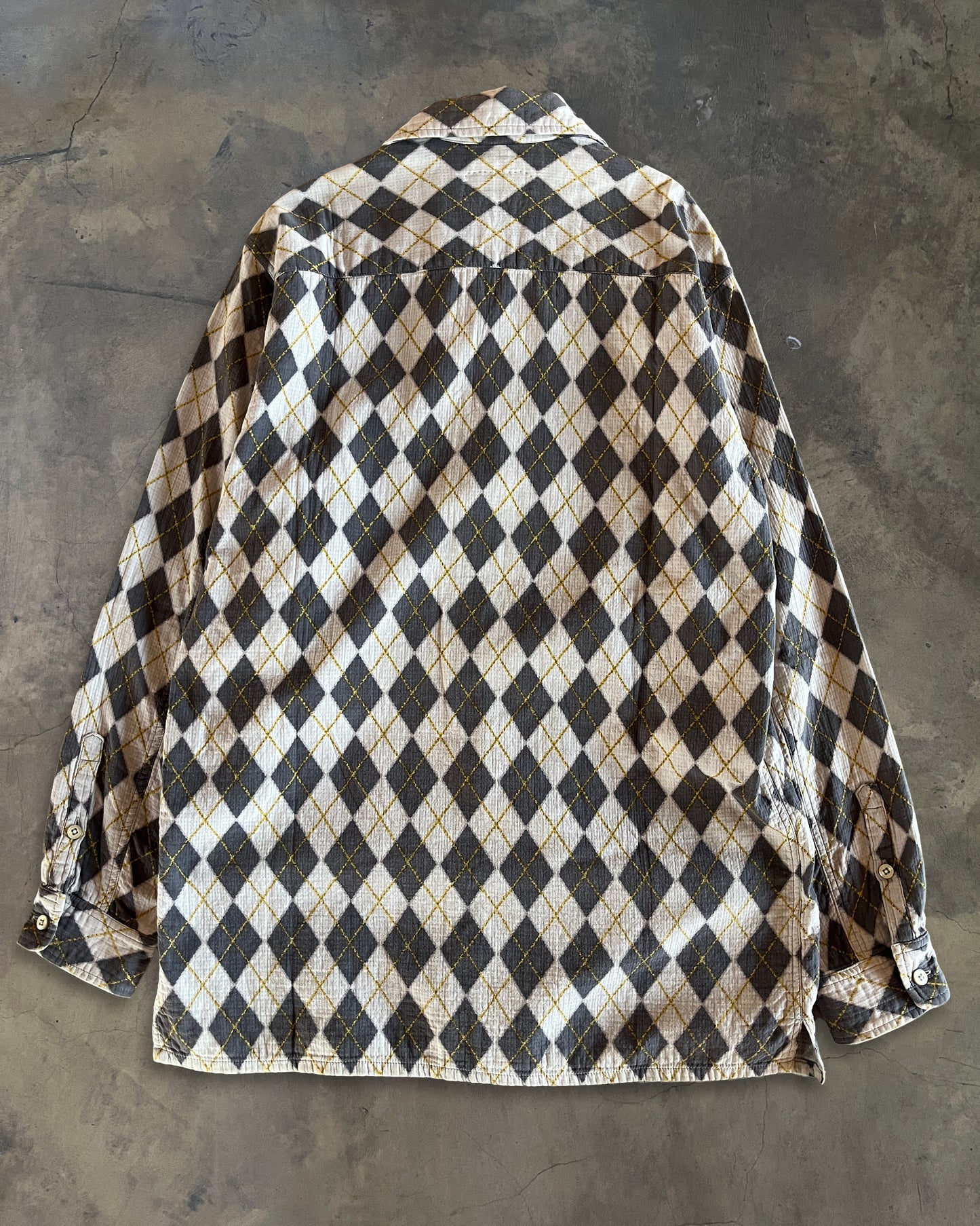 GENERAL RESEARCH AW2001 ARGYLE SHIRT