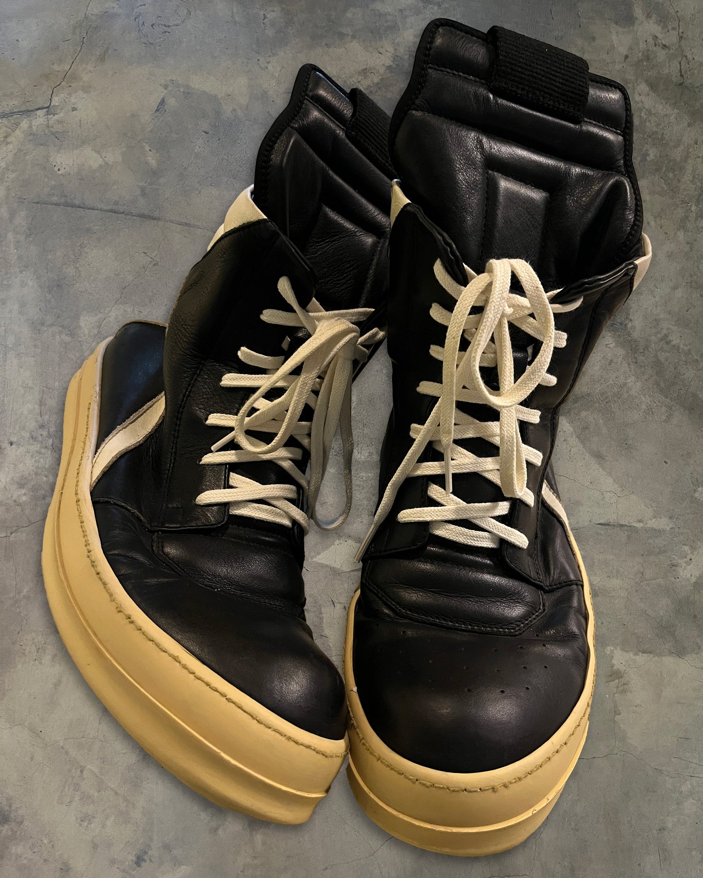 RICK OWENS HIGH TONGUE GEOBASKET