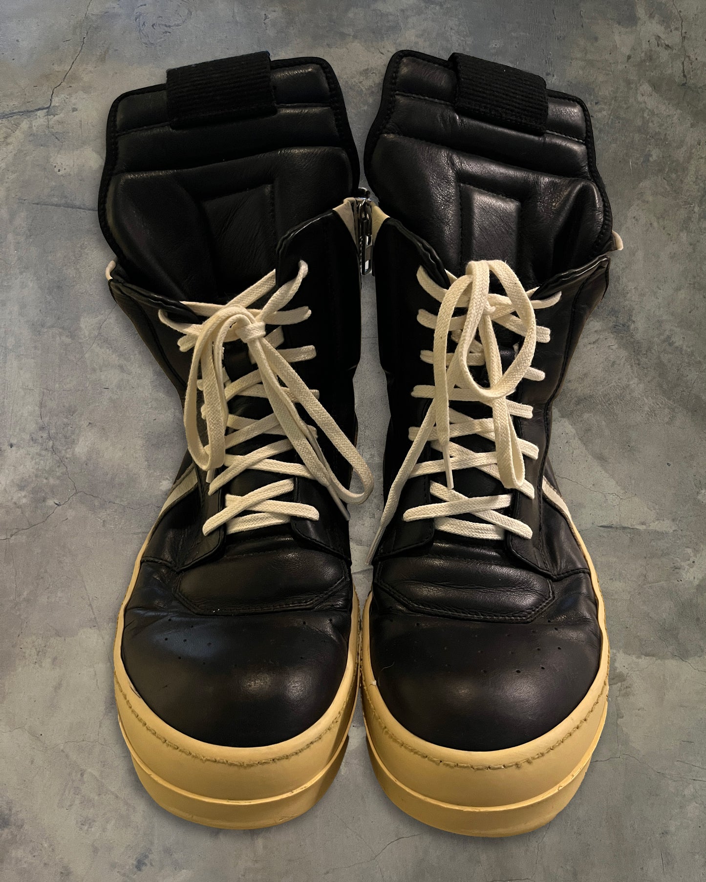 RICK OWENS HIGH TONGUE GEOBASKET