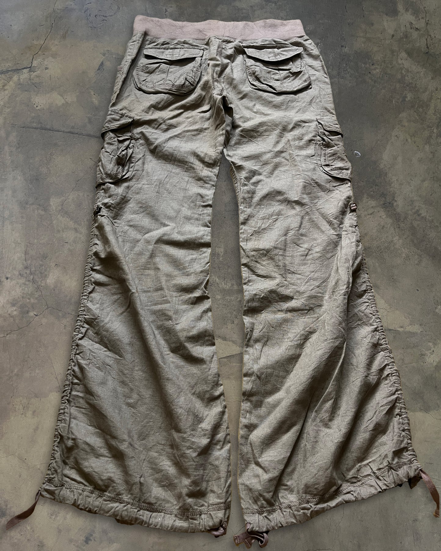 G.O.A MILITARY GREEN CARGO PANTS