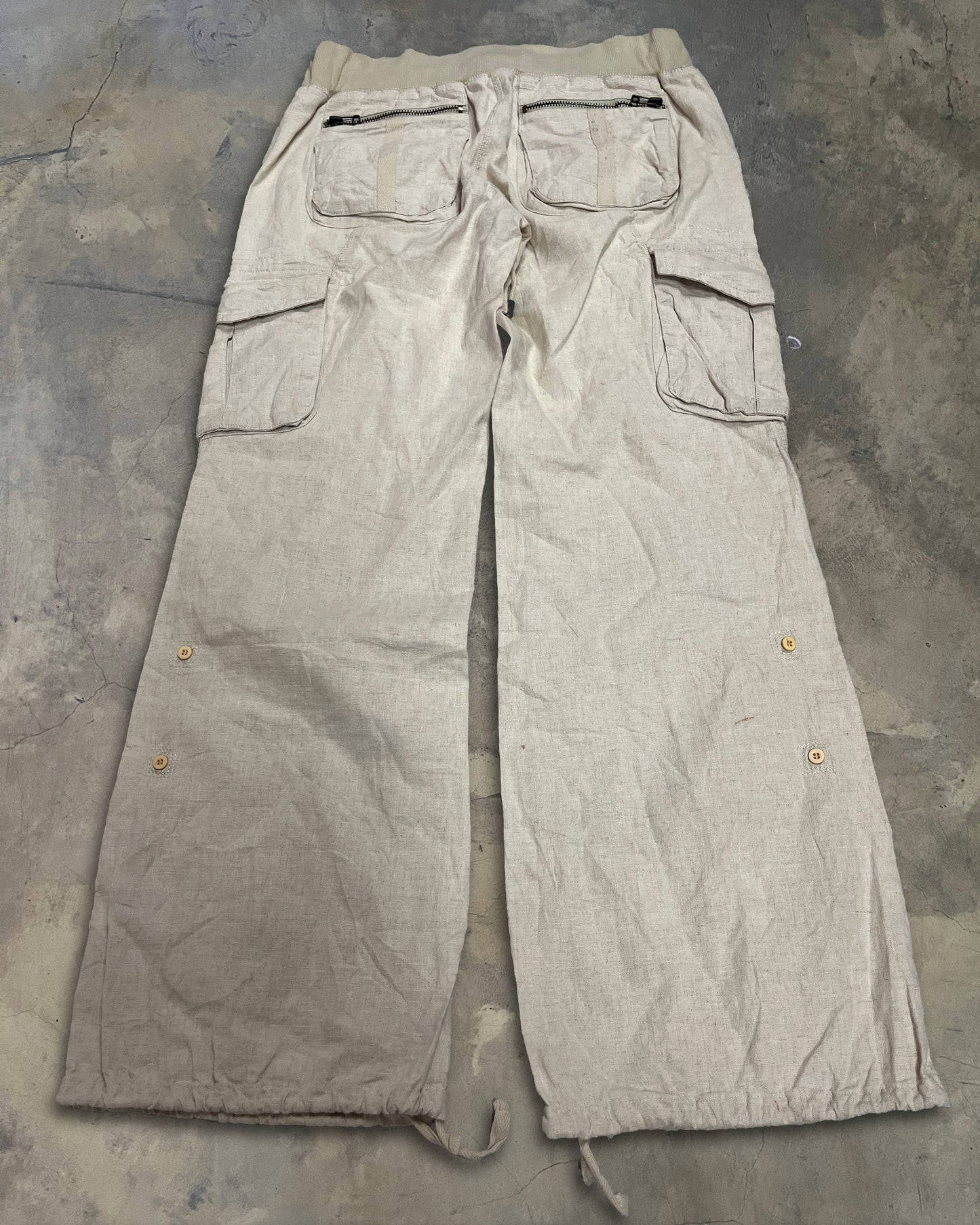 G.O.A BEIGE CARGO PANTS ★★★