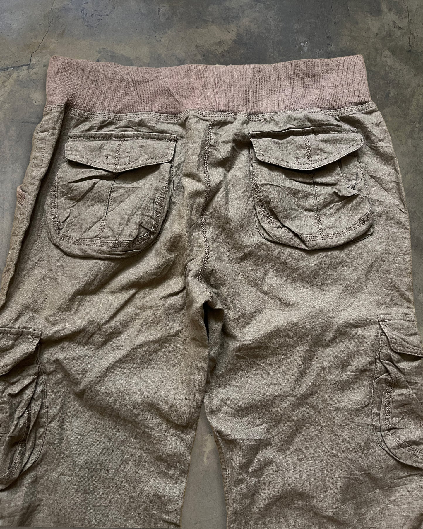 G.O.A MILITARY GREEN CARGO PANTS
