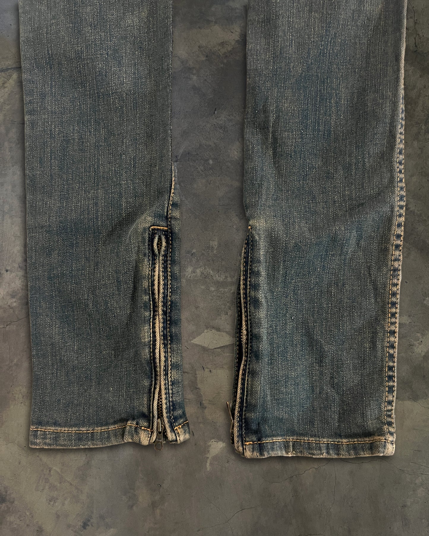 G.O.A SKINNY BIKER DENIM