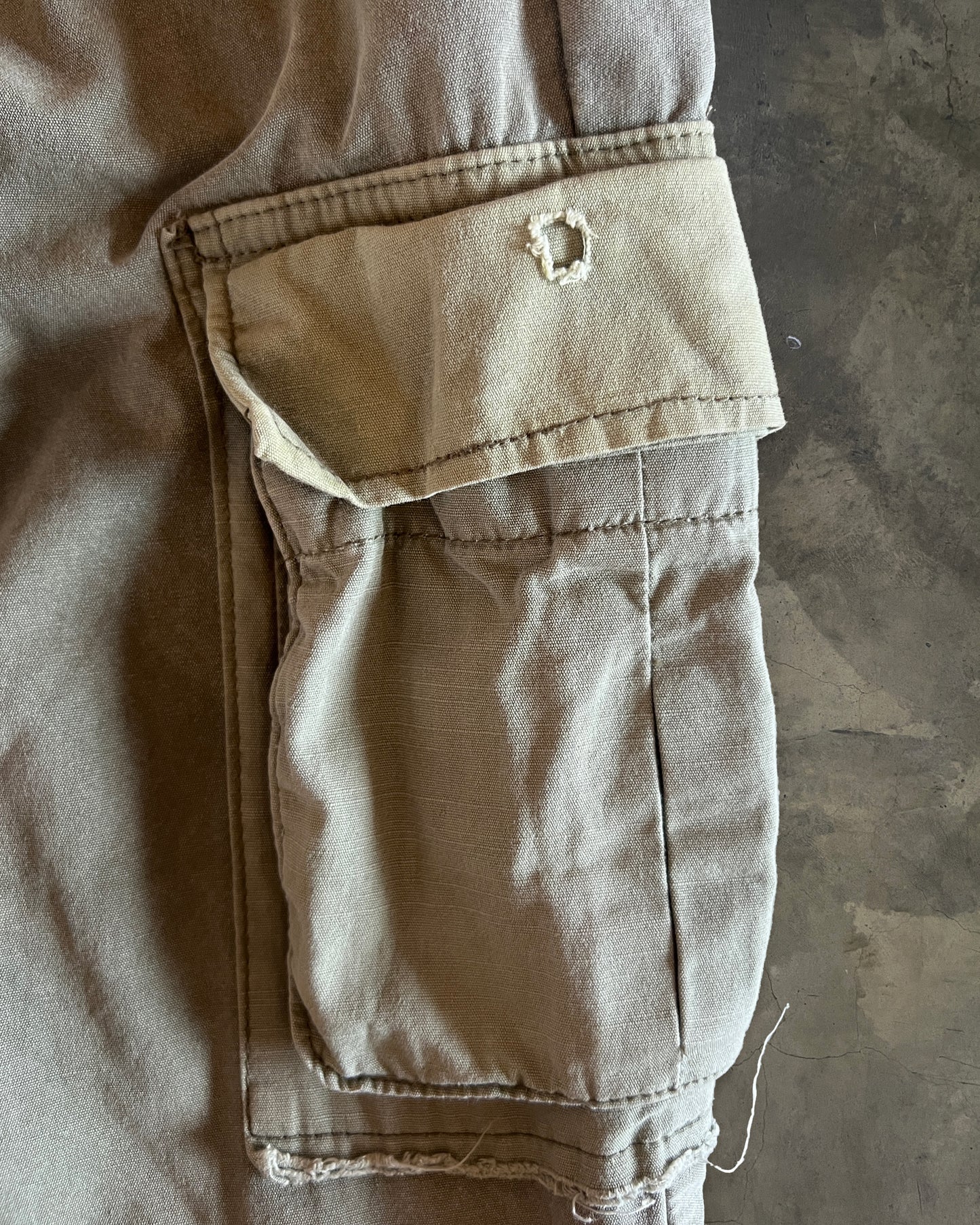 GREG LAUREN HYBRID CARGO ARMY JOGGERS
