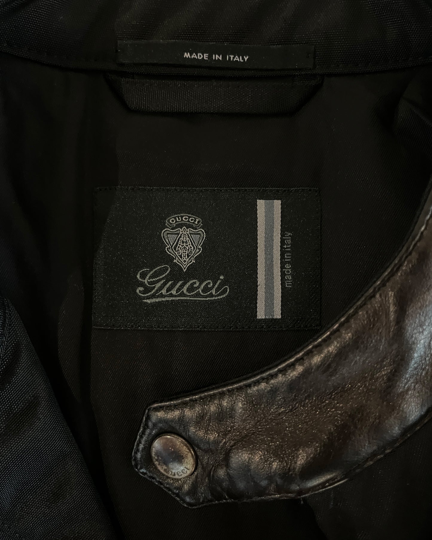 GUCCI BY TOM FORD PADDED MOTO JACKET
