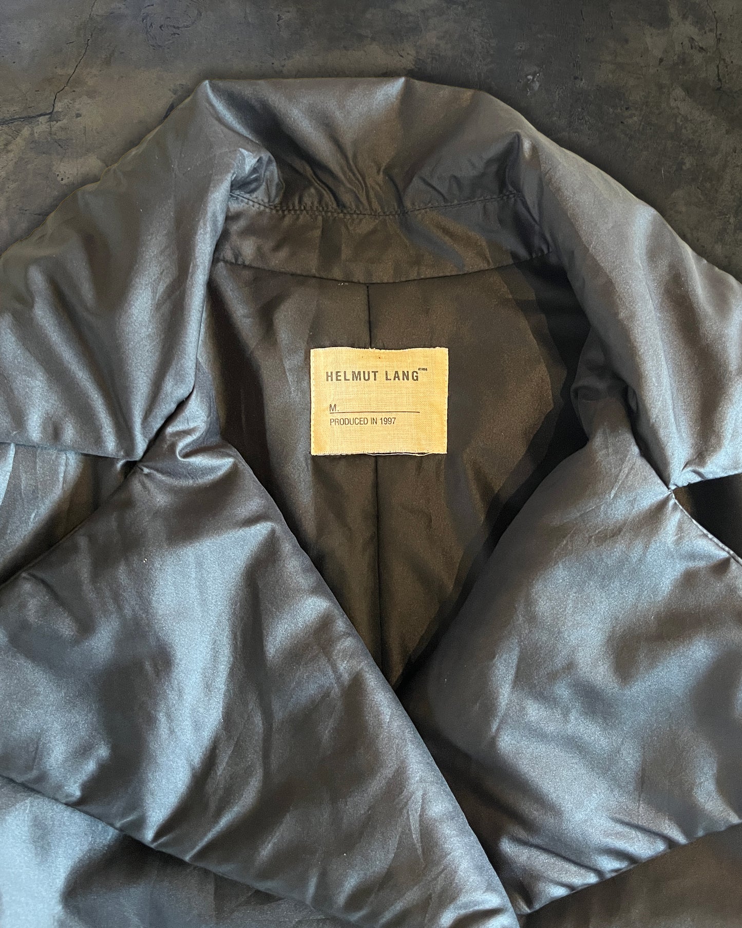 HELMUT LANG AW1997 QUILTED COAT