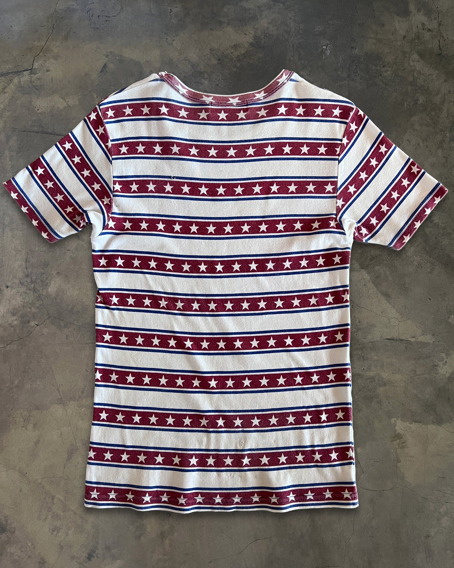 VINTAGE HYSTERIC GLAMOUR STAR STRIPPED TEE