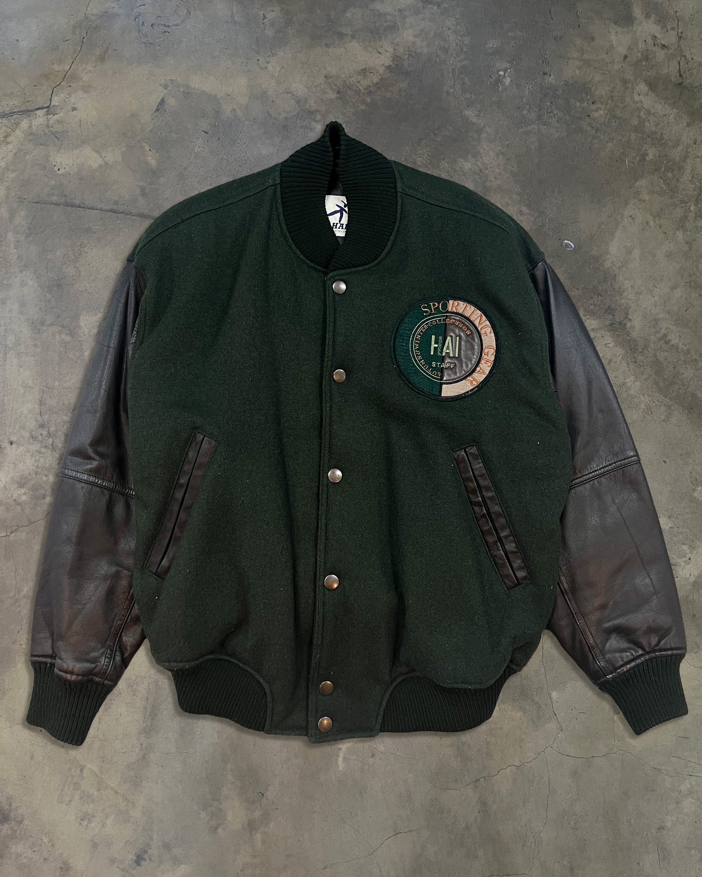 HAI BY ISSEY MIYAKE AW1985 VARSITY JACKET