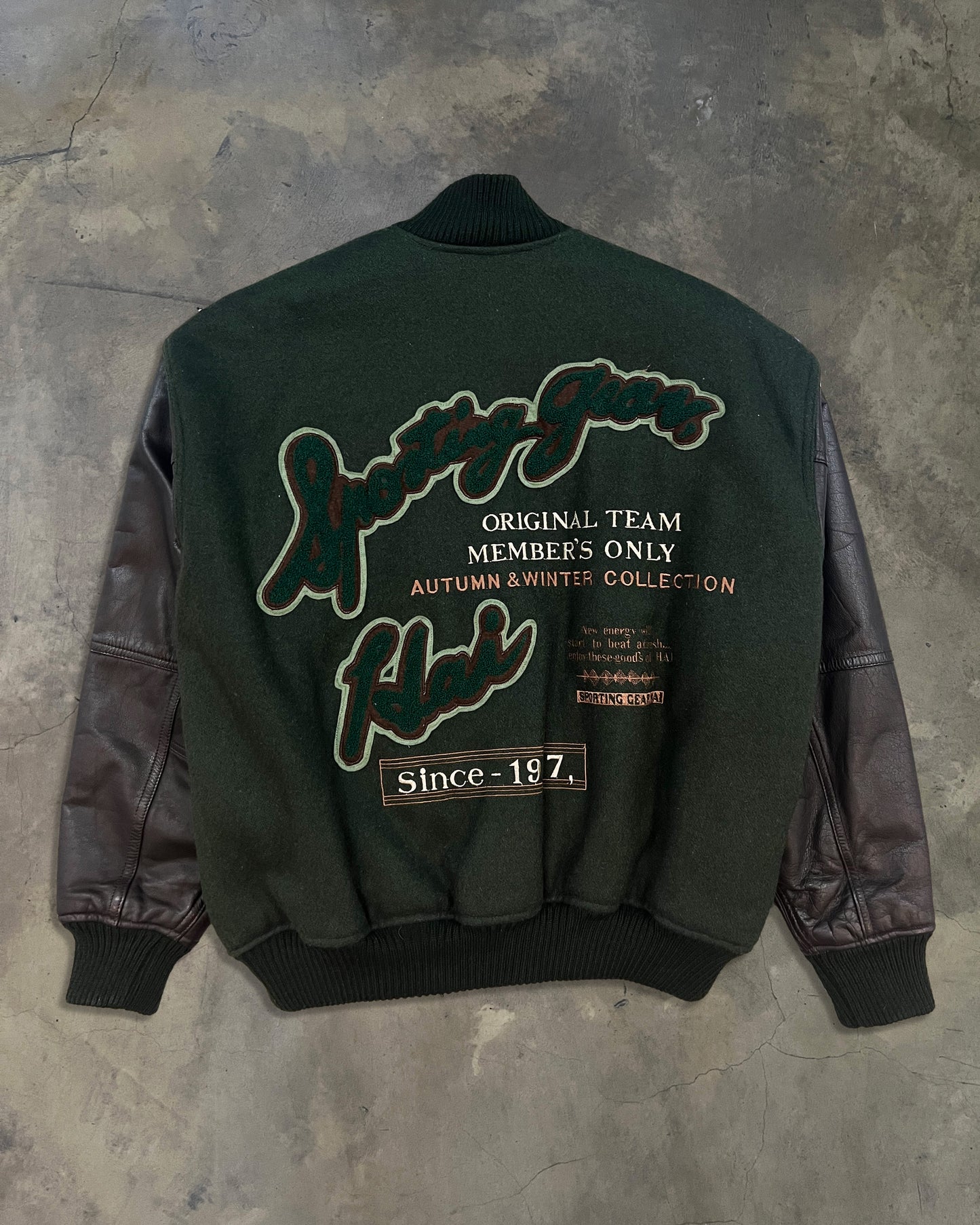 HAI BY ISSEY MIYAKE AW1985 VARSITY JACKET