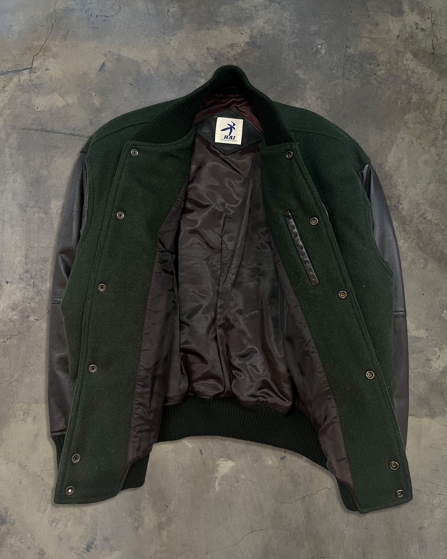 HAI BY ISSEY MIYAKE AW1985 VARSITY JACKET