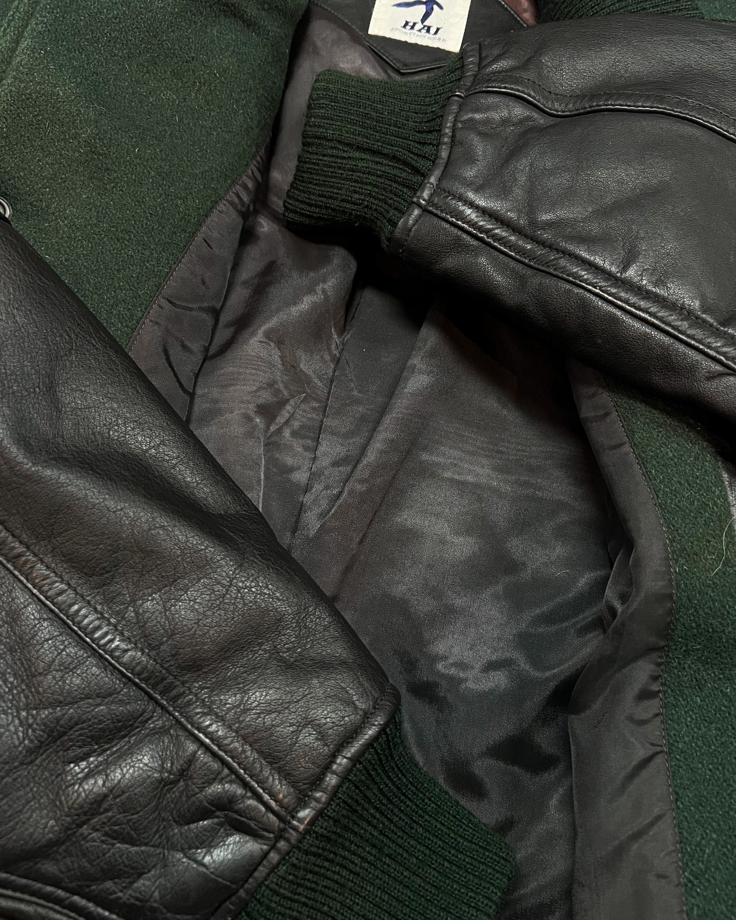 HAI BY ISSEY MIYAKE AW1985 VARSITY JACKET