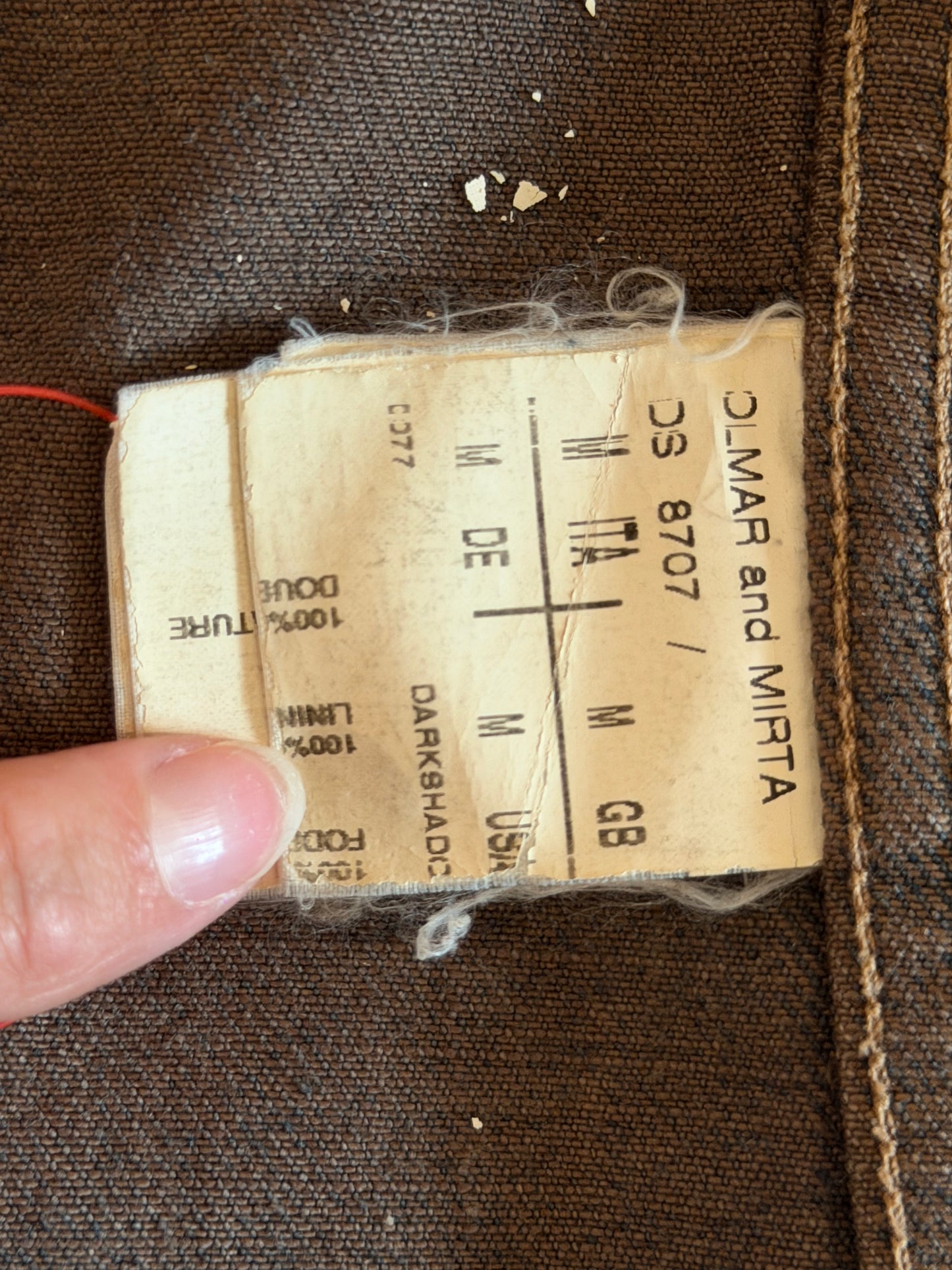 RICK OWENS FW2006 "DUSTULATOR" DRKSHDW TRUCKER JACKET