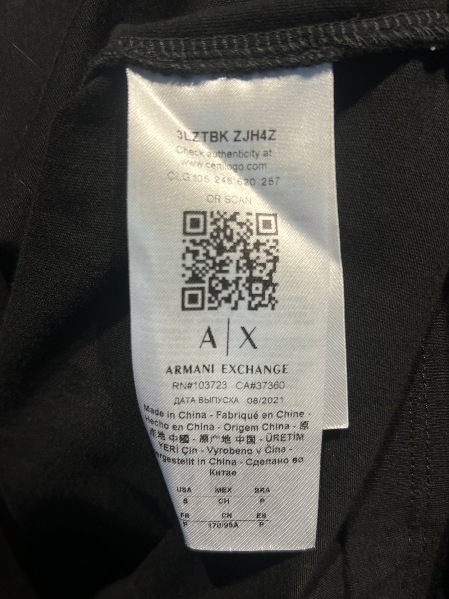 ARMANI EXCHANGE TEE