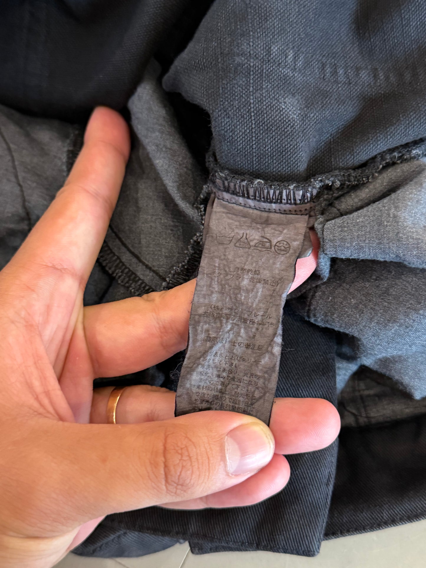 RAF SIMONS AW2004 " WAVES" ZOMBIE PANTS