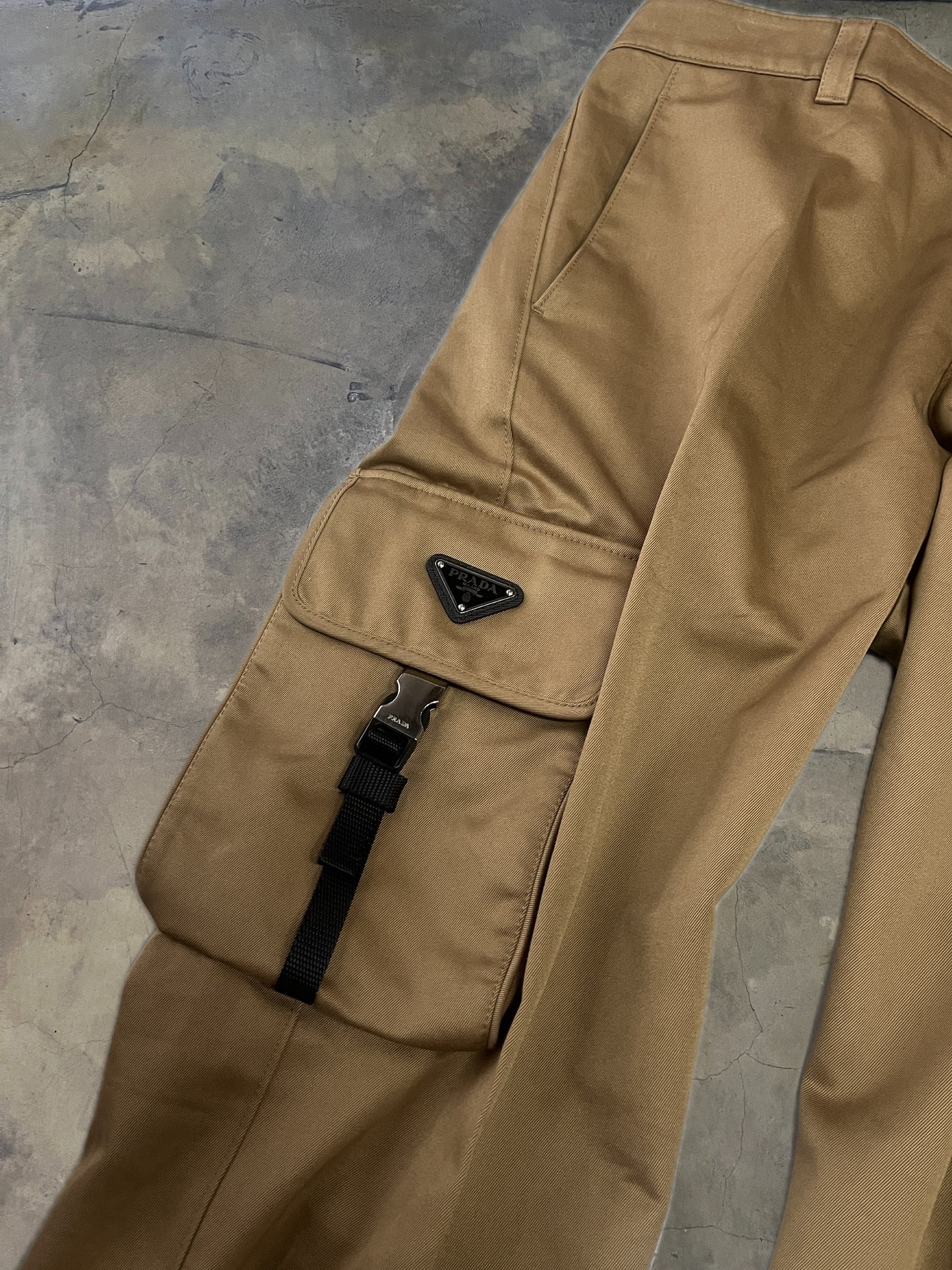 PRADA RE-NYLON CARGO PANTS