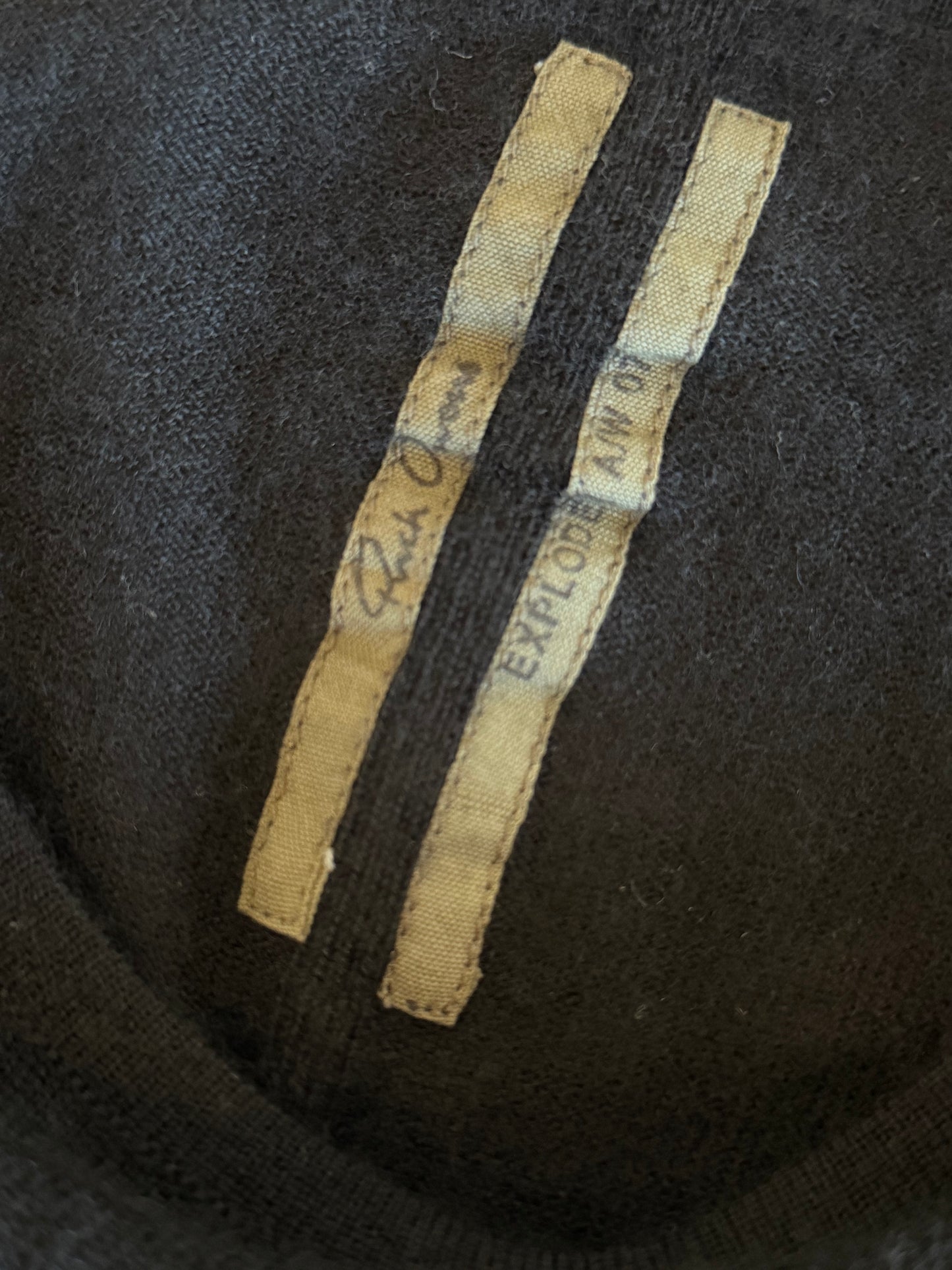RICK OWENS AW2007 EXPLODER CASHMERE KNIT