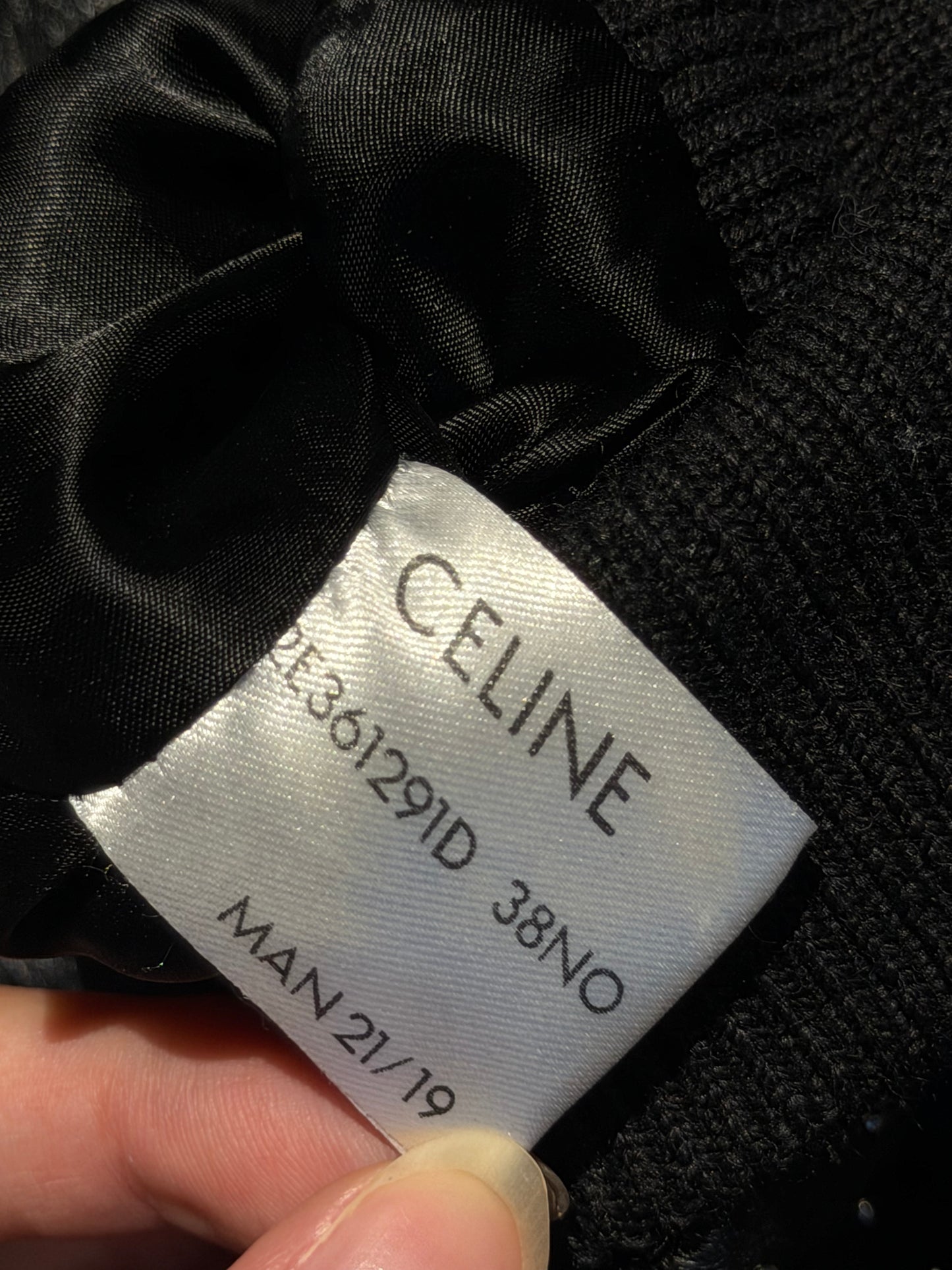 1/1 CELINE SS2022 CRYSTAL EMBELISHED BOMBER