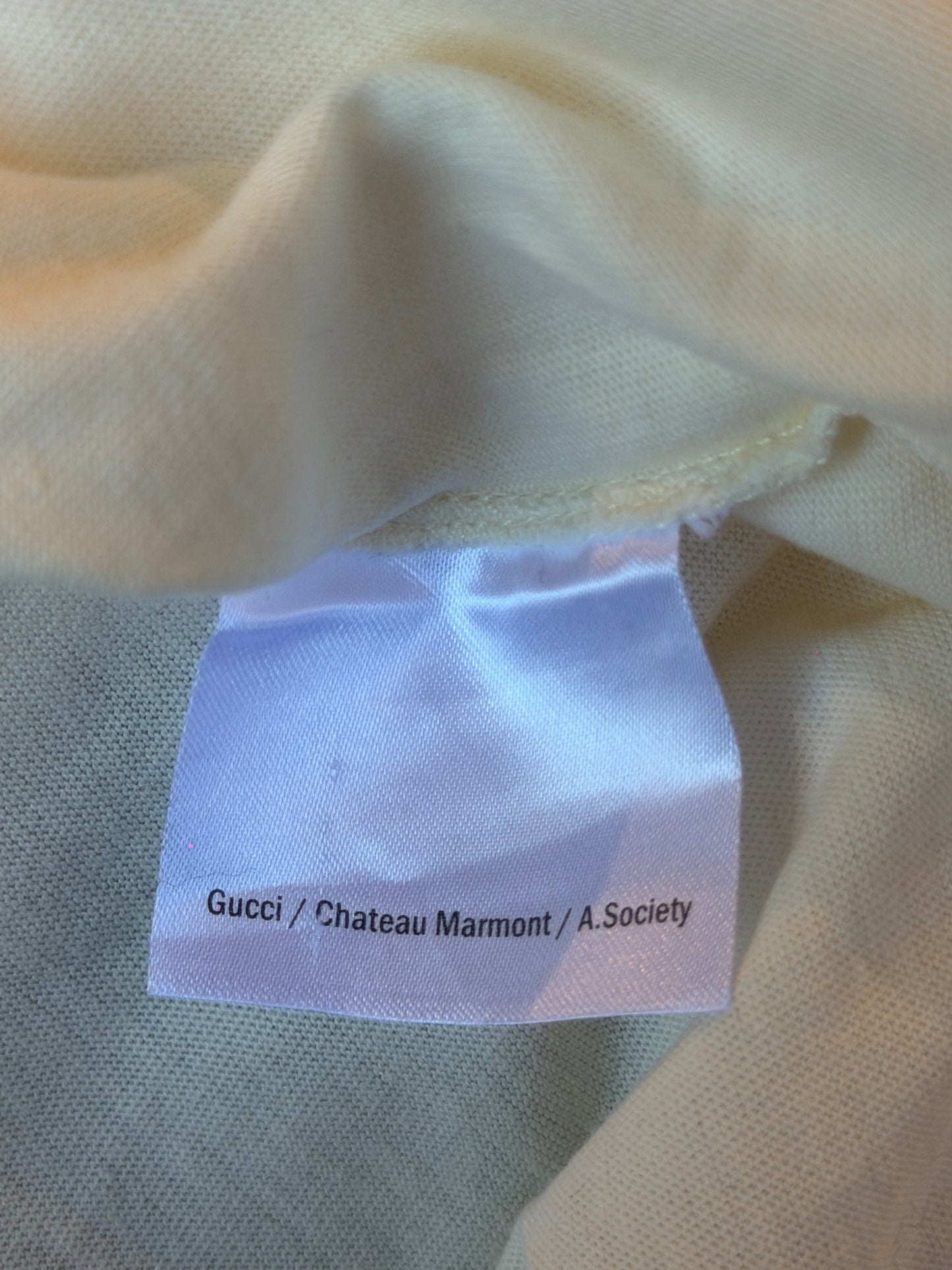GUCCI CRUISE 2019 CHATEAU MARMONT HOLLYWOOD TEE