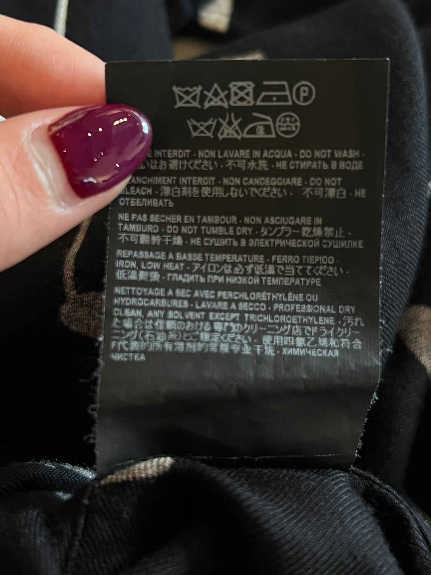 SAINT LAURENT FW2016 MUSIC NOTE BUTTON UP