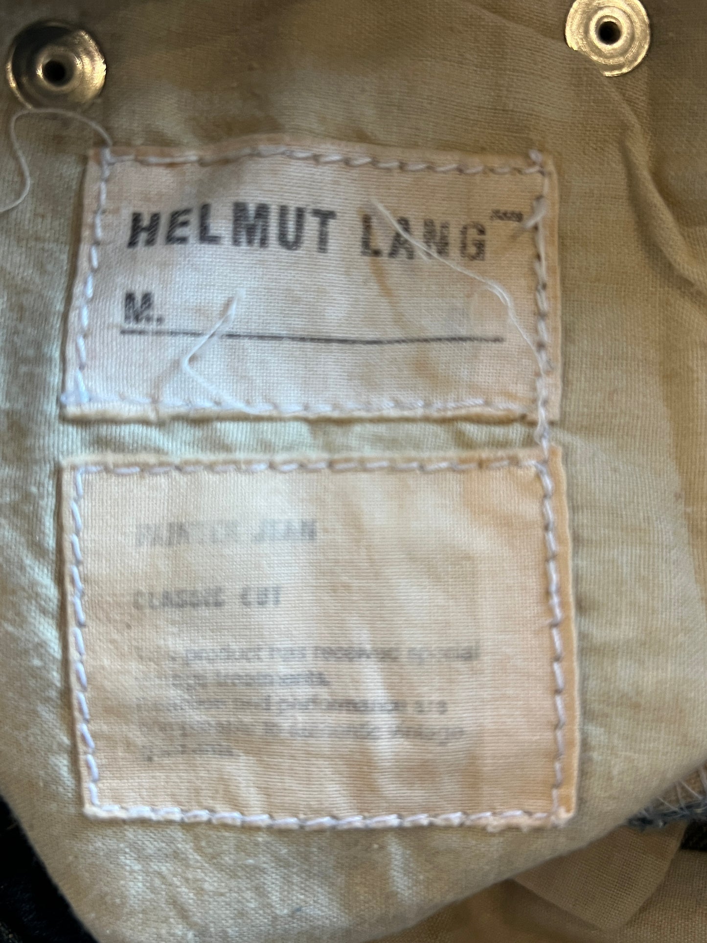 HELMUT LANG AW1999 PAINTER JEANS