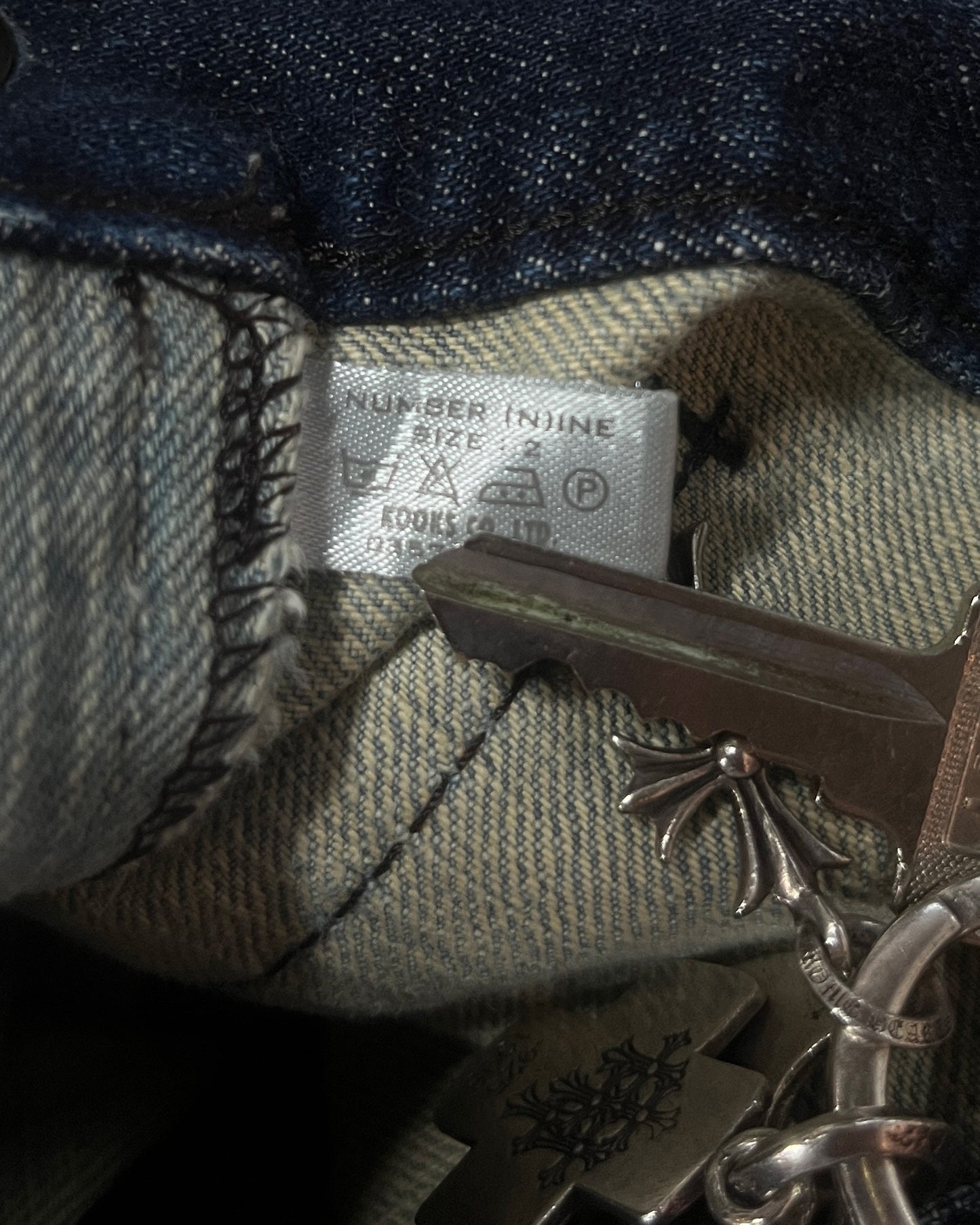 NUMBER (N)INE FW2001 FRONT POCKET DENIM ★★★