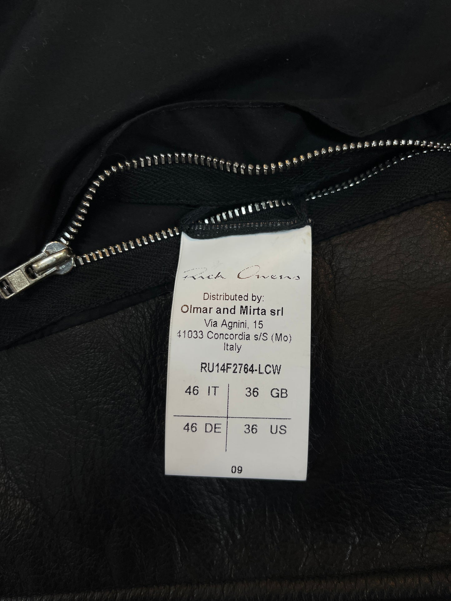 RICK OWENS FW2014 "MOODY" HEAVY CALF LEATHER STOOGES