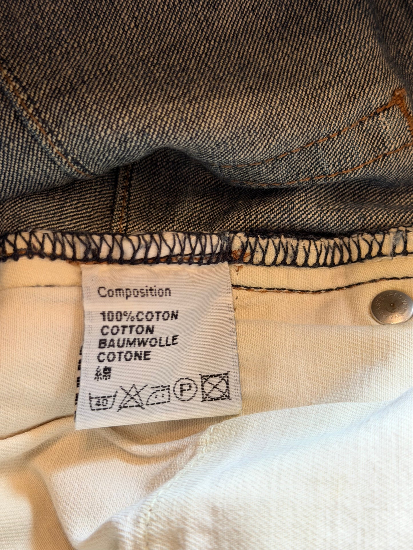 DIOR HOMME SS2011 WASHED DENIM