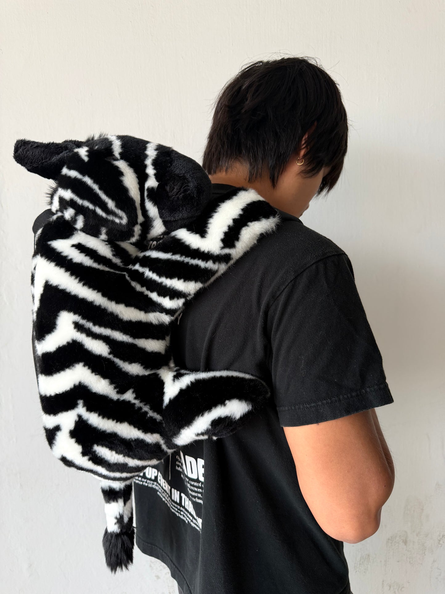 DOLCE GABANNA AW2017 ZEBRA BACKPACK