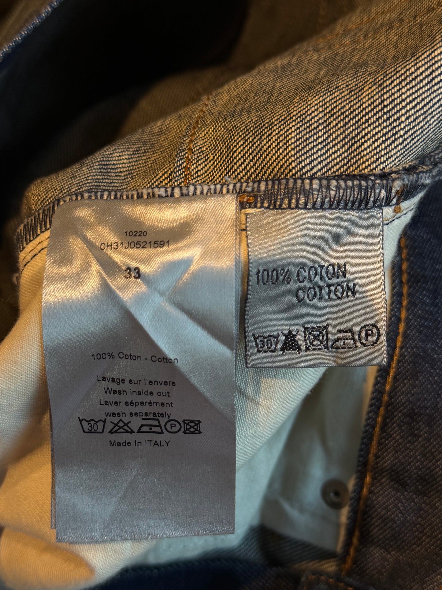 DIOR HOMME AW2010 JAKE DENIM