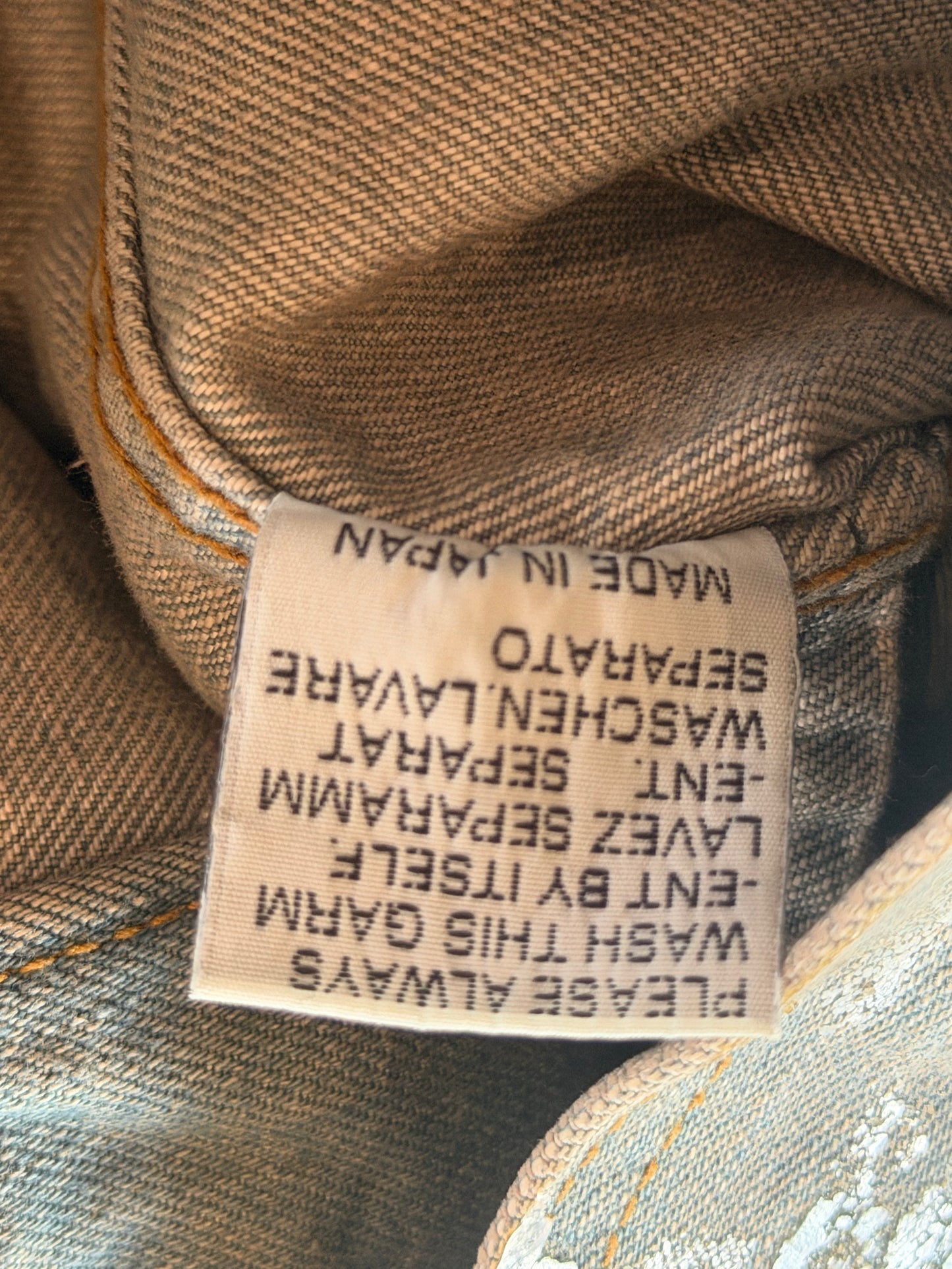 DIOR HOMME AW2003 "LUSTER" WAXED VEST