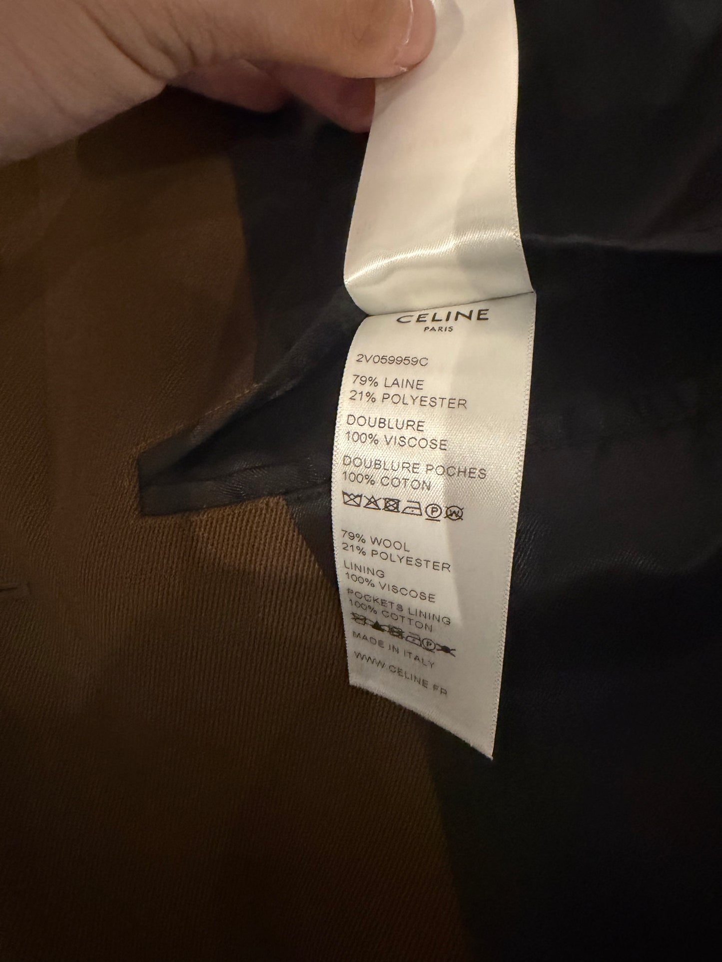 CELINE SS2019 OFFICER JACKET