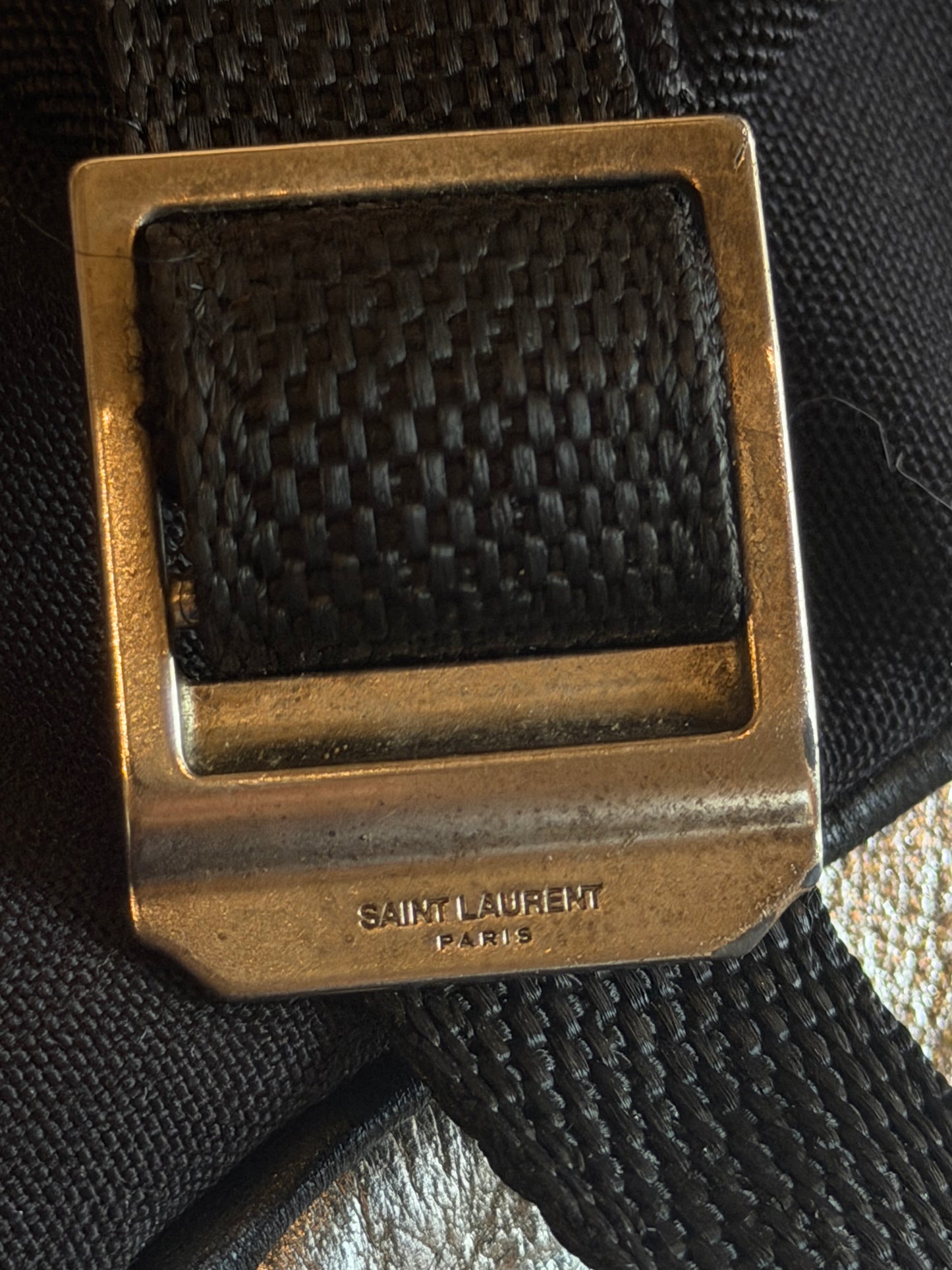 SAINT LAURENT METALLIC STAR BACKPACK