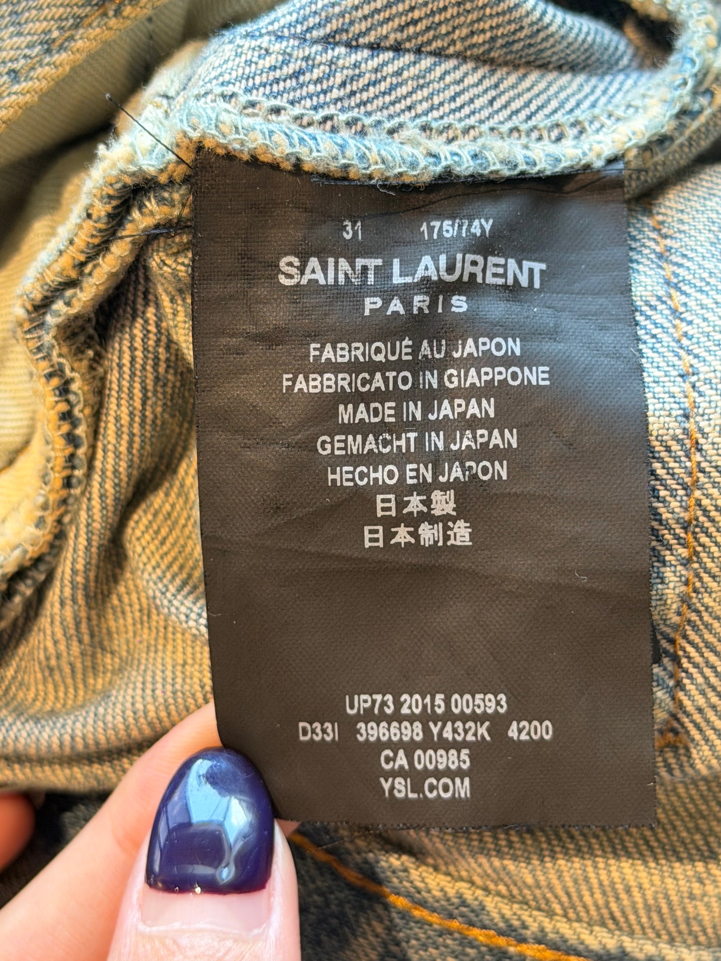 SAINT LAURENT 2015 SANDWASH D02