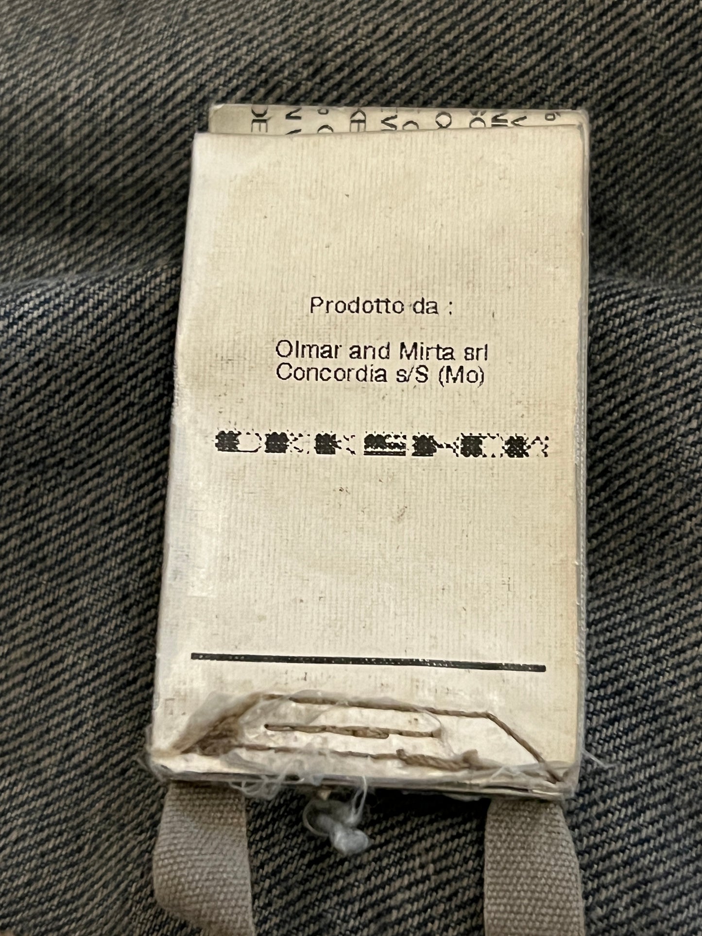 RICK OWENS FW2013 " PLINTH " DRKSHDW MINERAL SLAVE JACKET