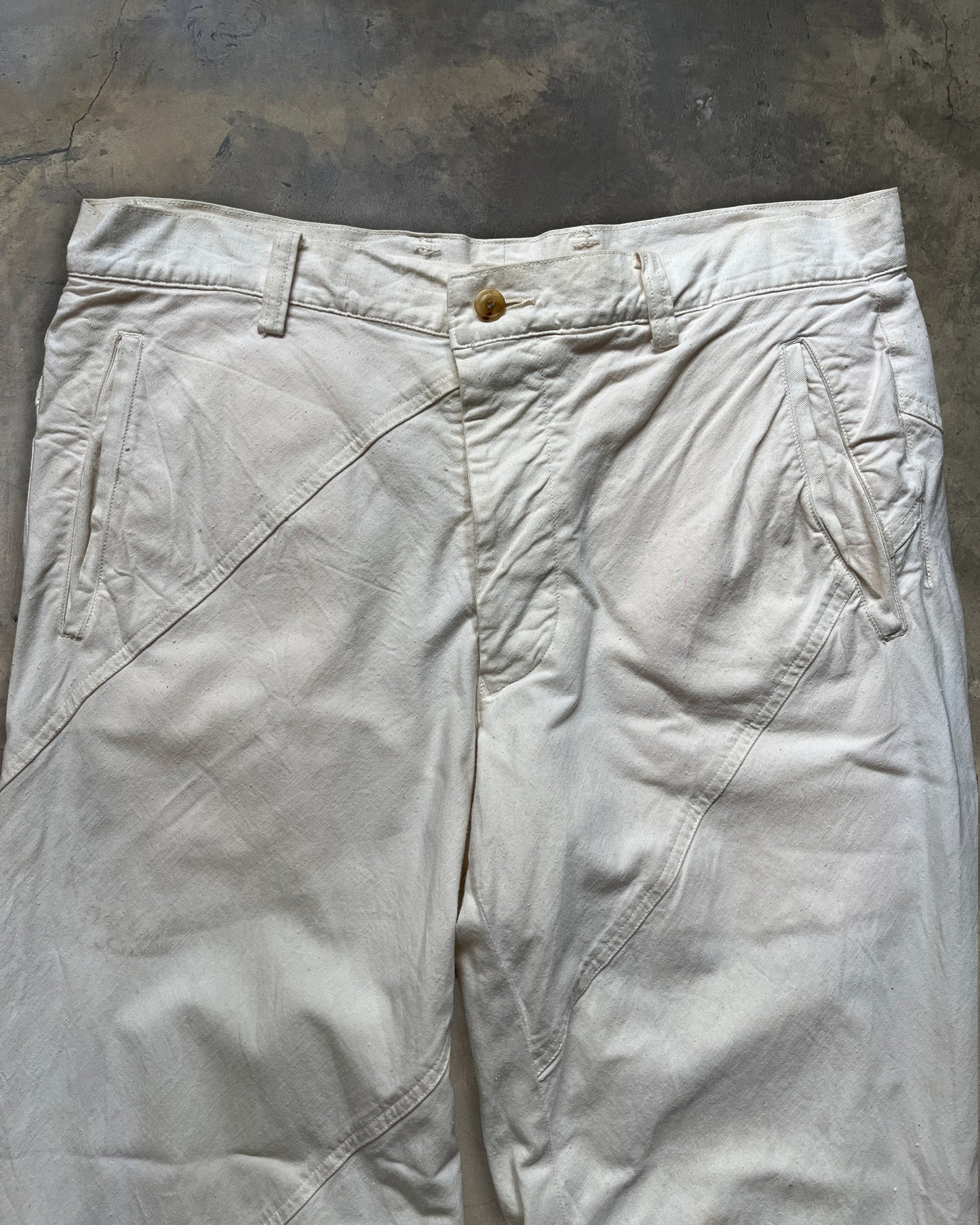ISSEY MIYAKE SPIRAL CUT DENIM