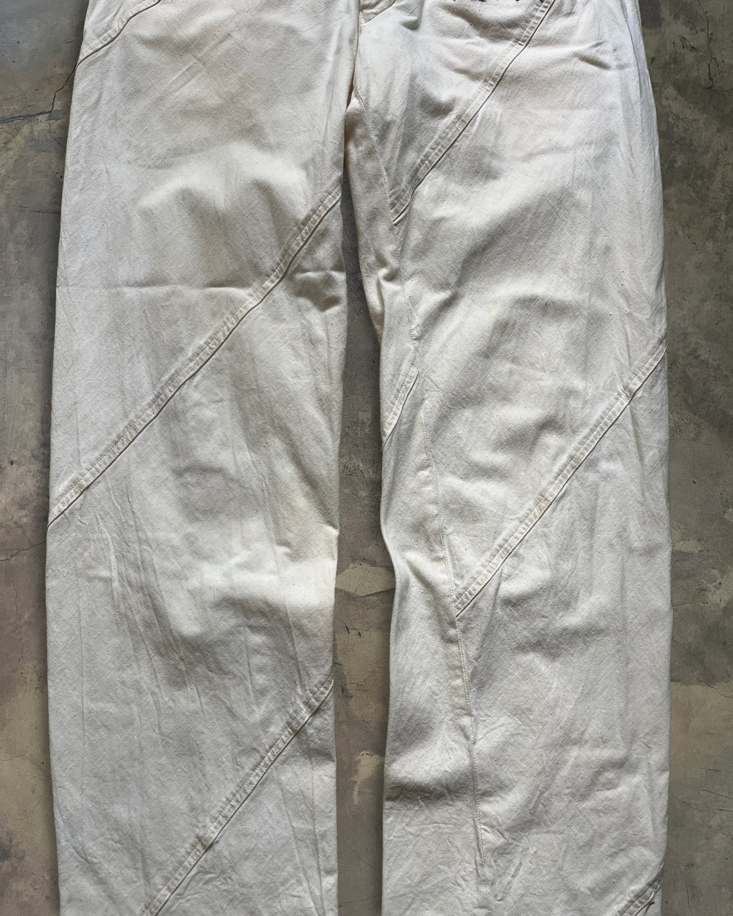 ISSEY MIYAKE SPIRAL CUT DENIM