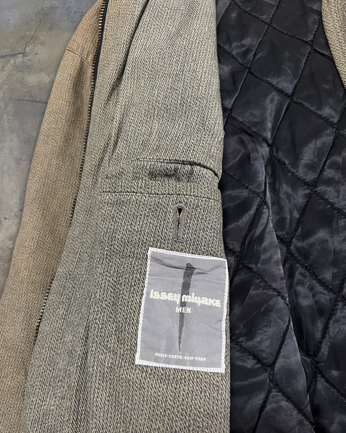 80s ISSEY MIYAKE BOMBER