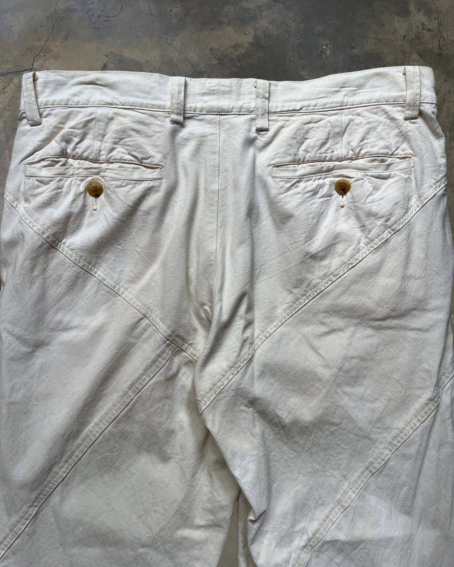 ISSEY MIYAKE SPIRAL CUT DENIM