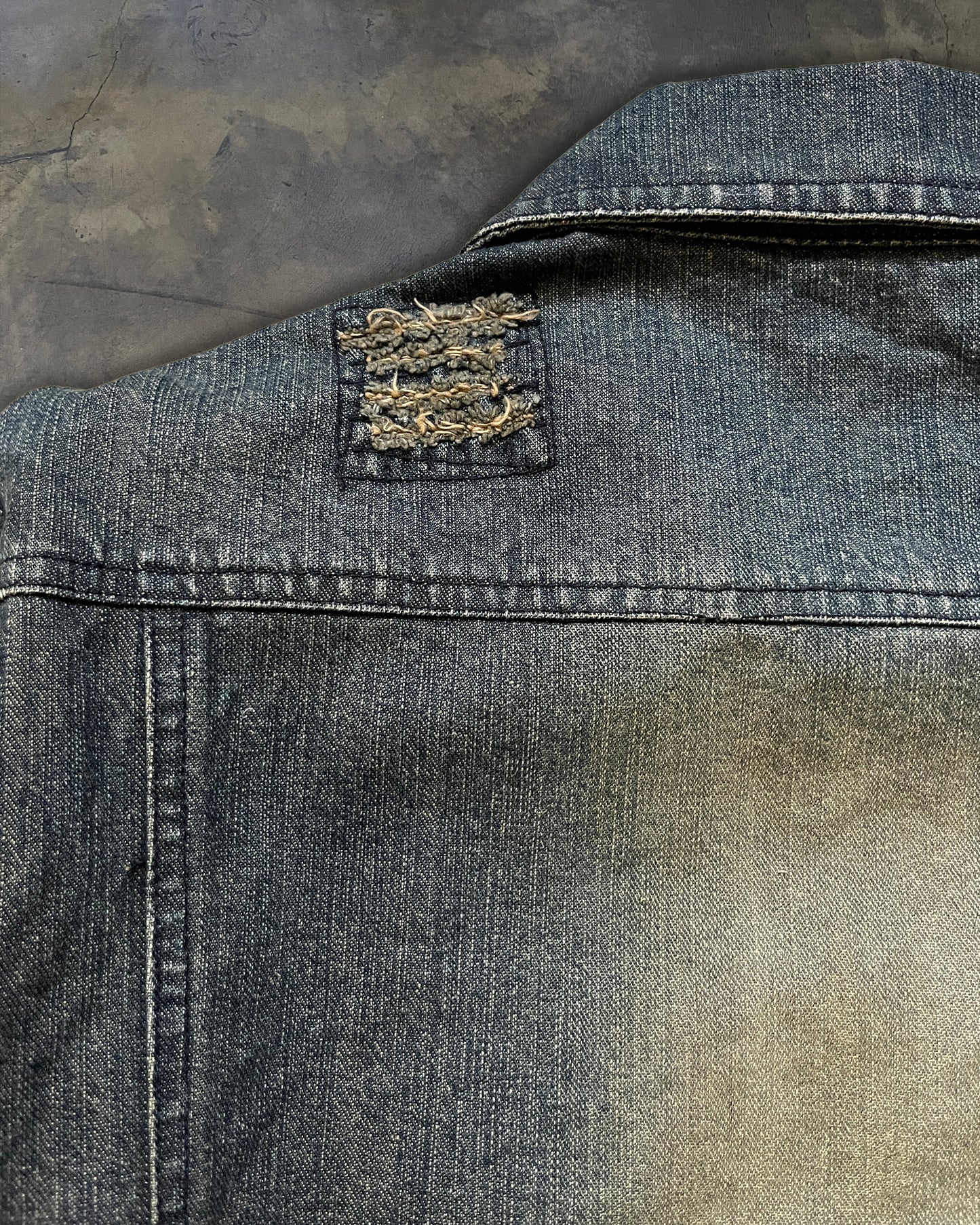 IN THE ATTIC PATCHWORK LEATHER JACKET