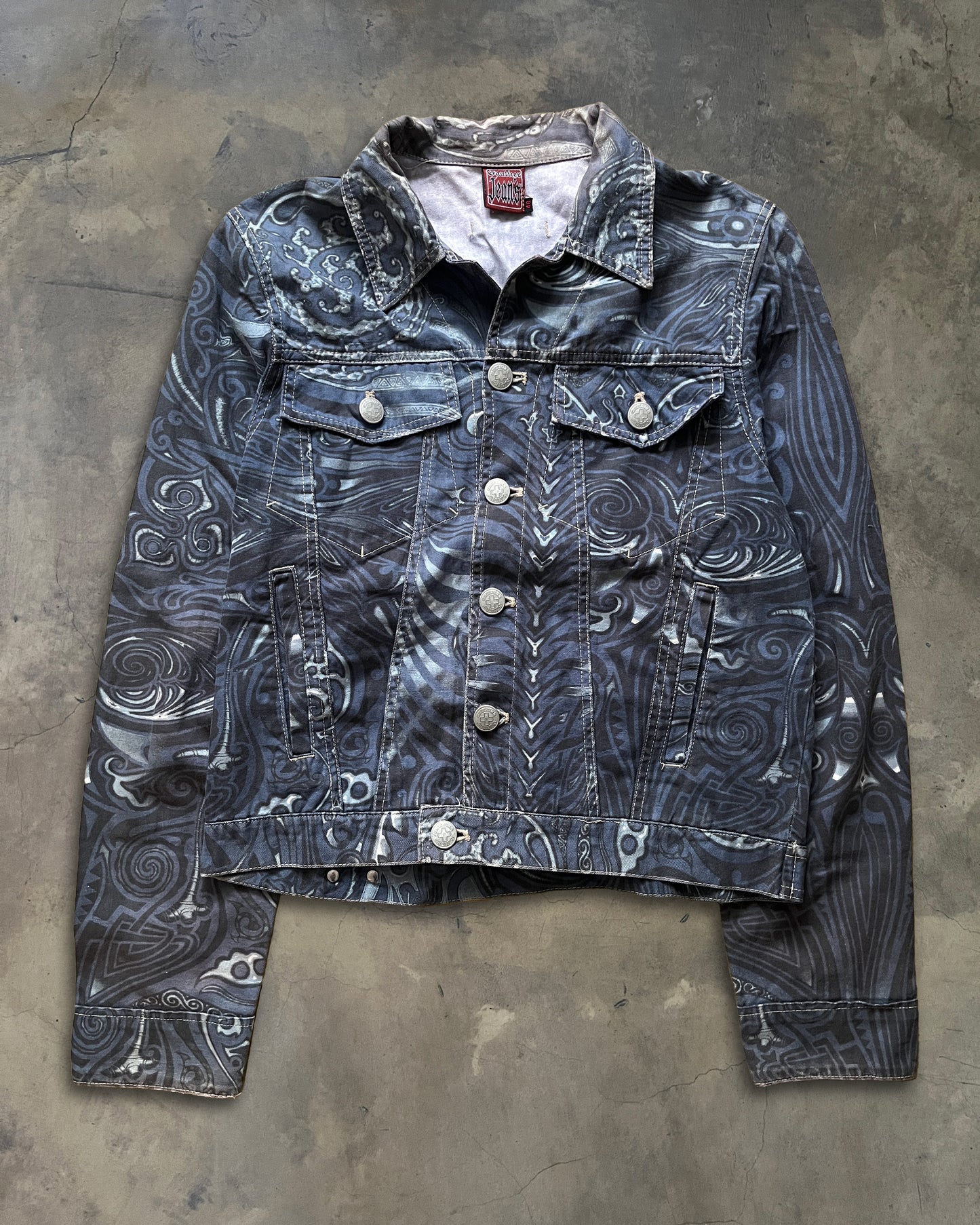 JEAN PAUL GAULTIER AW1994 PAISLEY TRUCKER JACKET