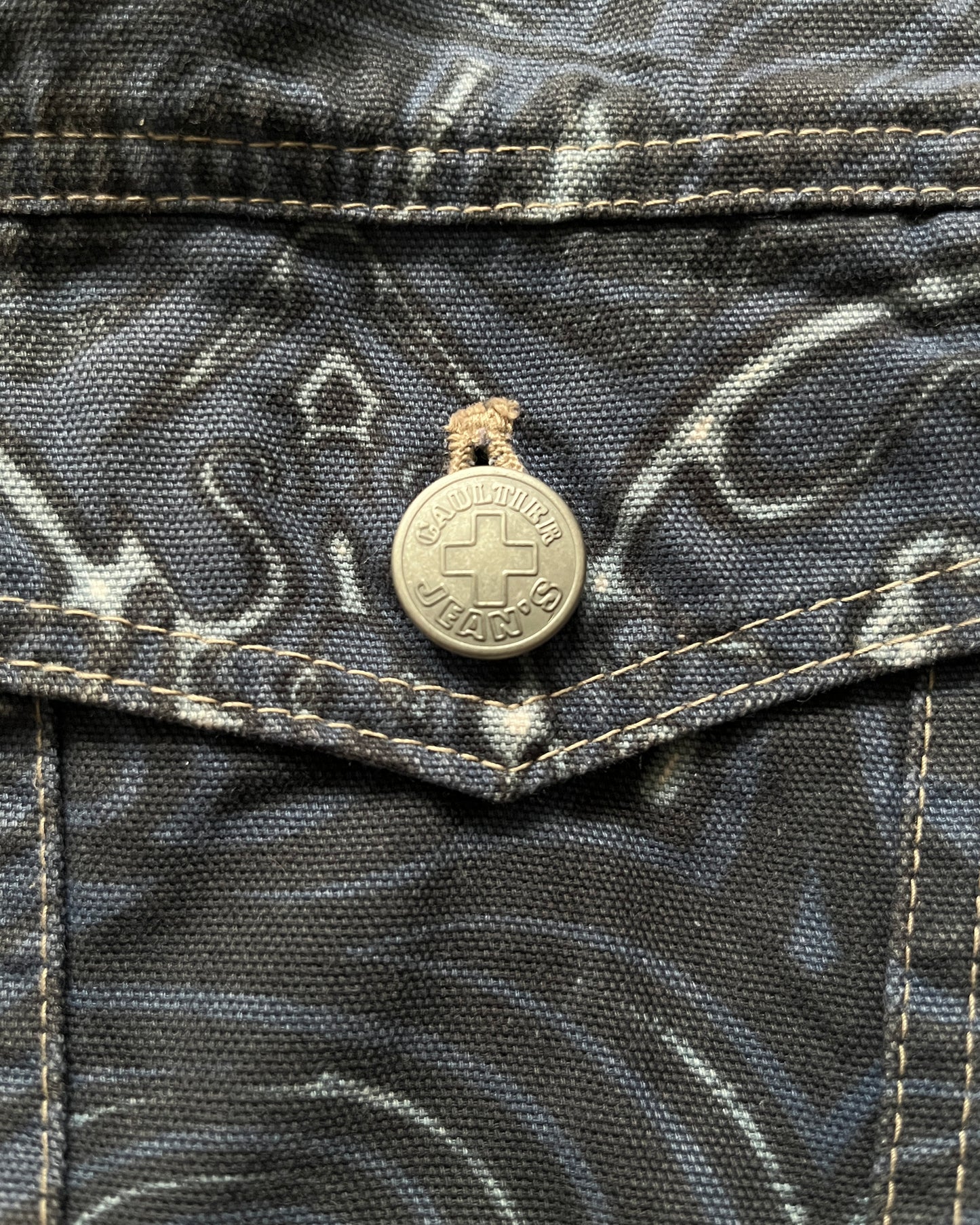 JEAN PAUL GAULTIER AW1994 PAISLEY TRUCKER JACKET