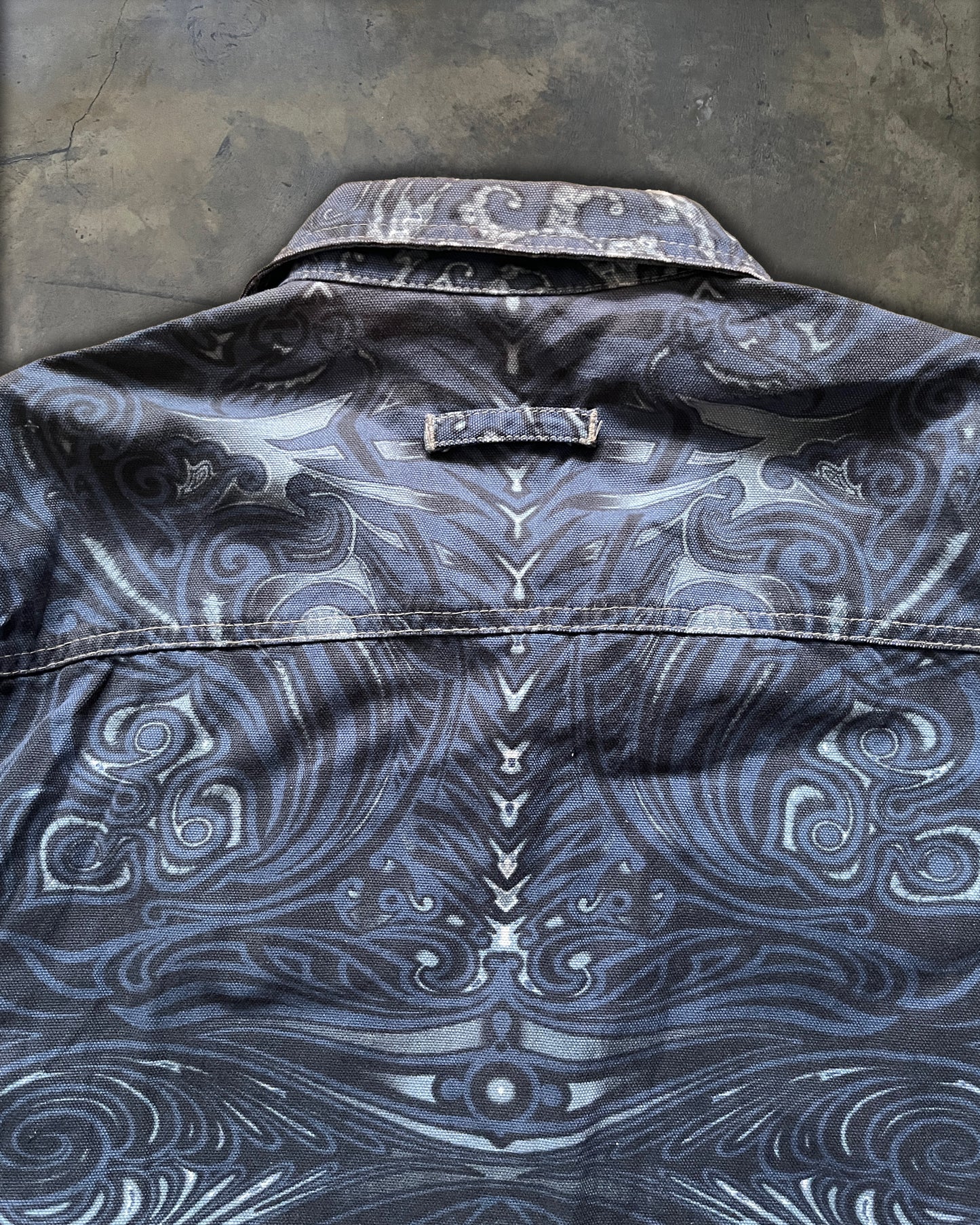 JEAN PAUL GAULTIER AW1994 PAISLEY TRUCKER JACKET