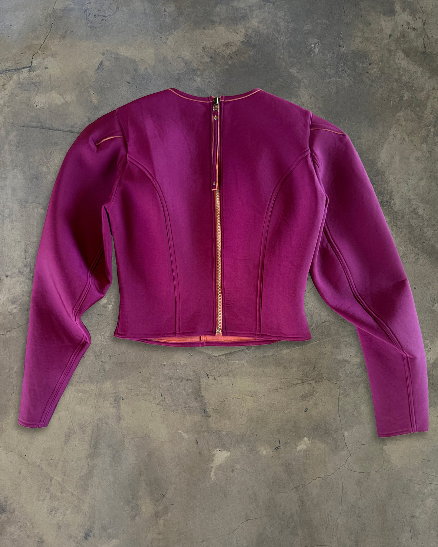 JEAN PAUL GAULTIER AW1995 NEOPRENE JACKET
