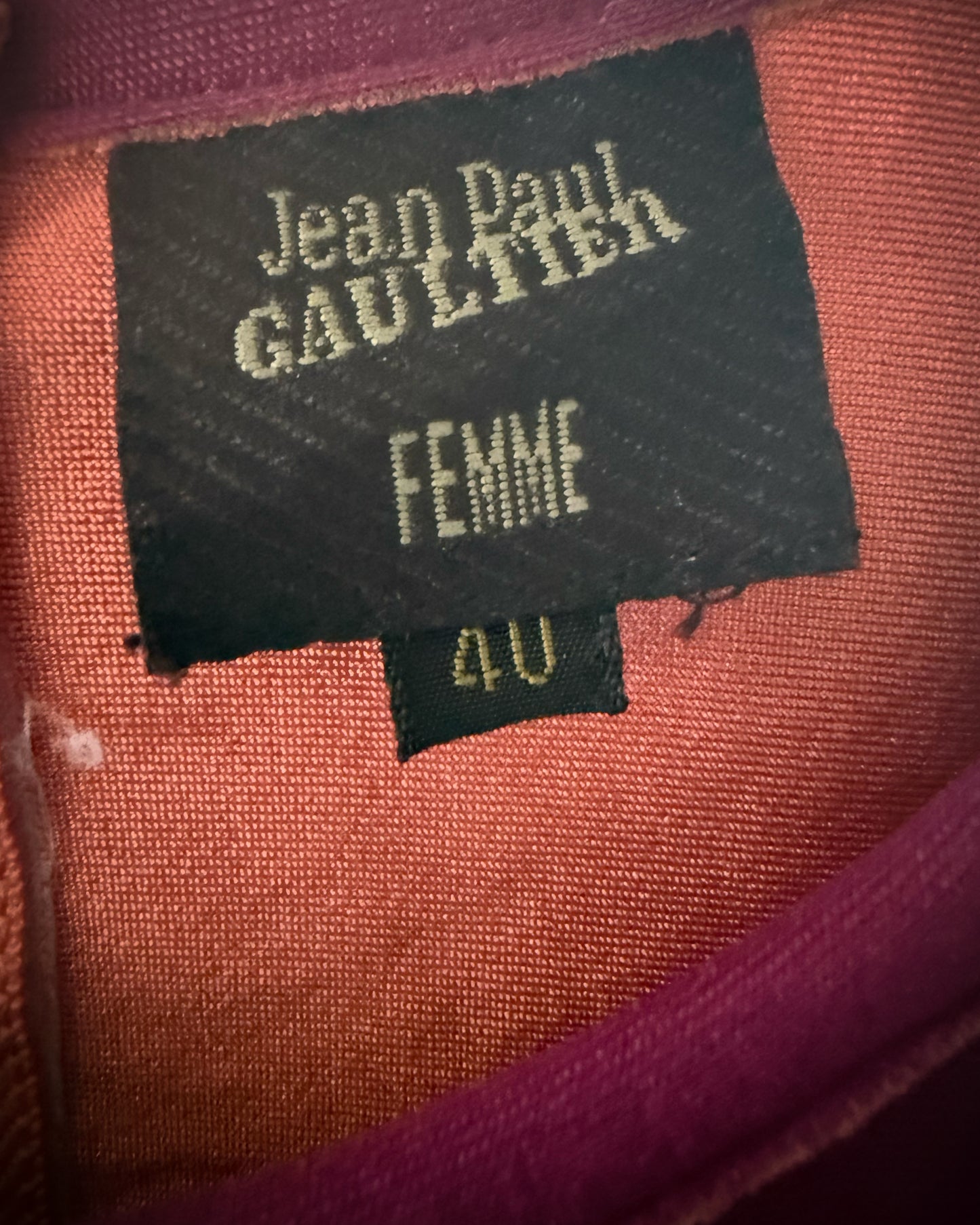 JEAN PAUL GAULTIER AW1995 NEOPRENE JACKET