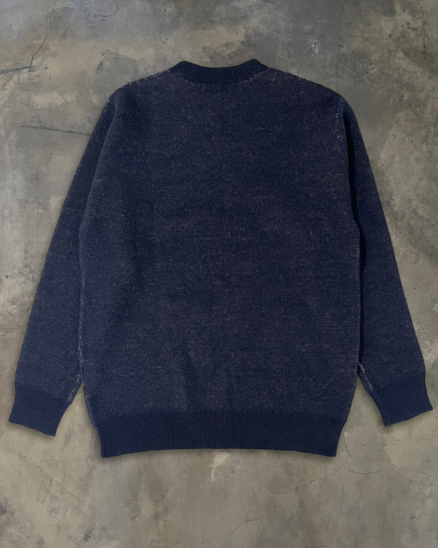 JUNYA WATANABE CDG AW2019 UCLA INTARSIA KNIT SWEATER