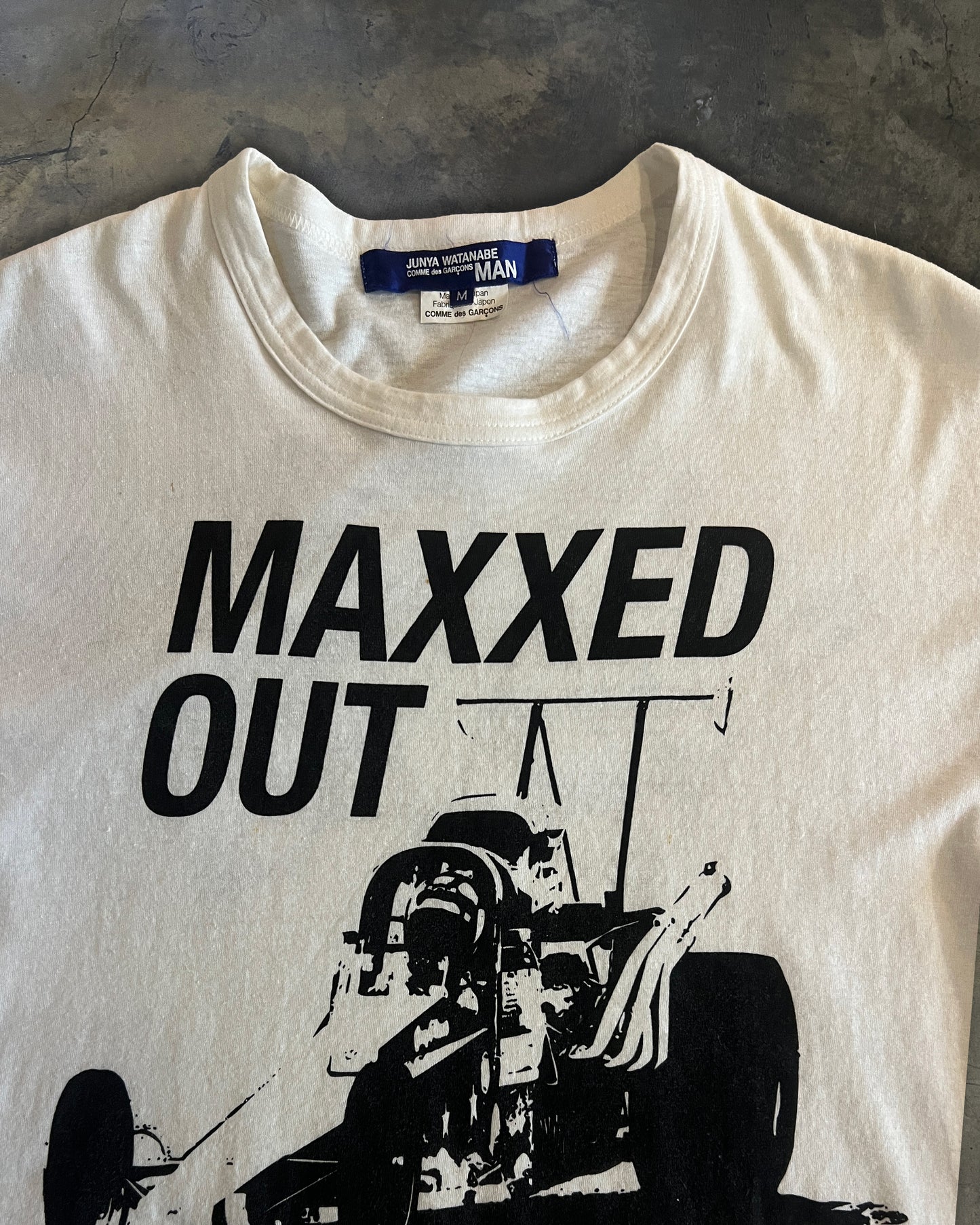 JUNYA WATANABE SS2006 RACING GRAPHIC TEE