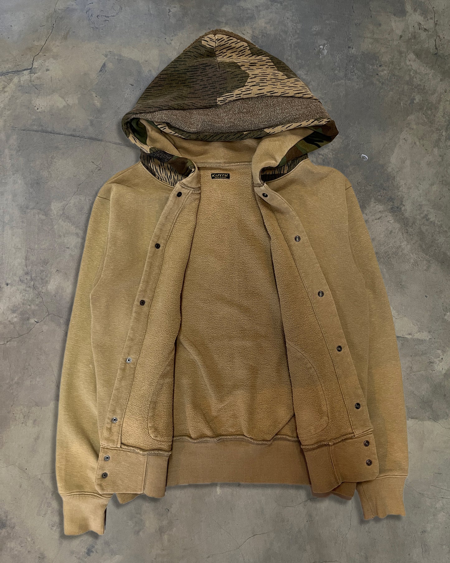 KAPITAL CAMO HOOD HOODIE