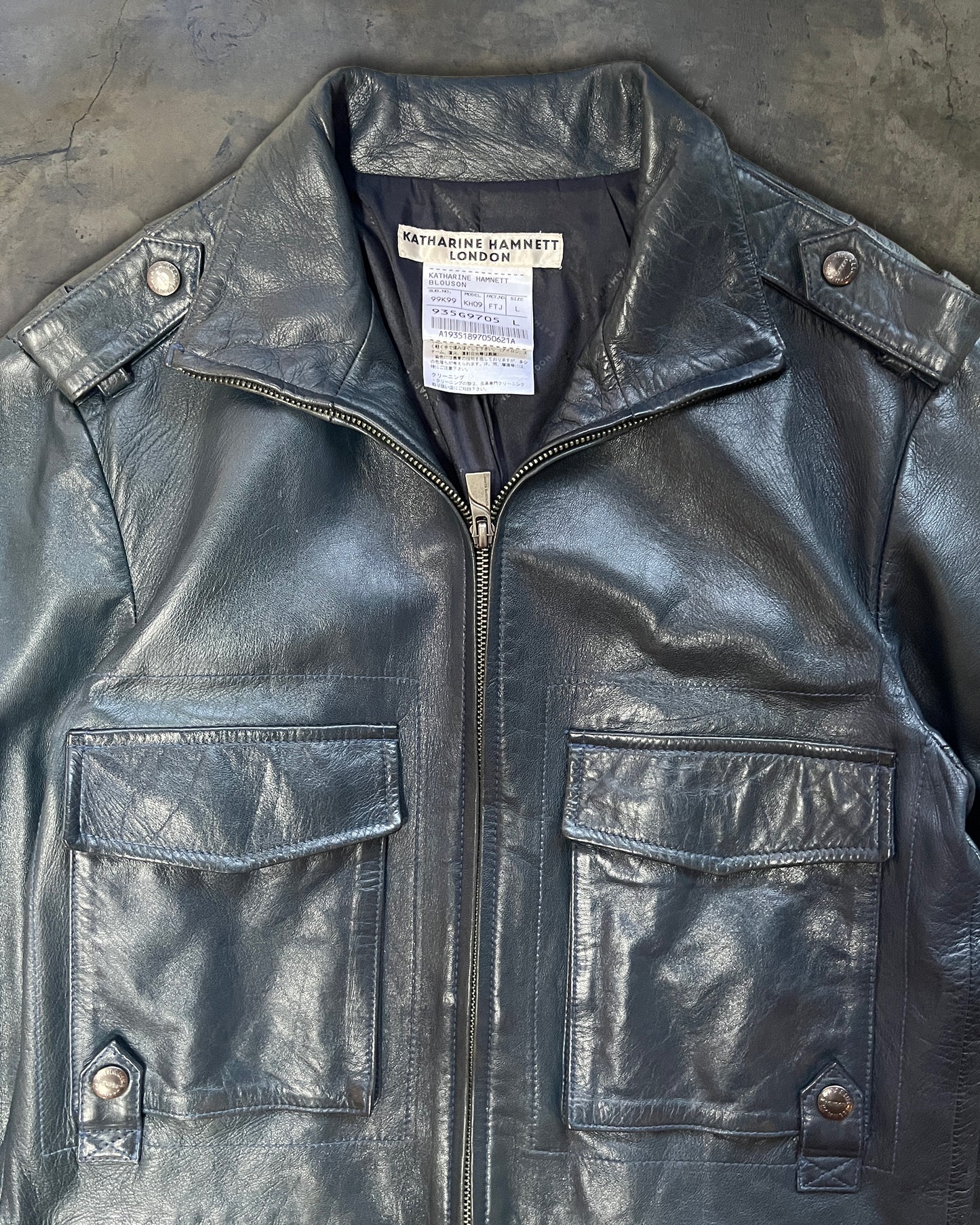 KATHARINE HAMNETT RIDERS JACKET