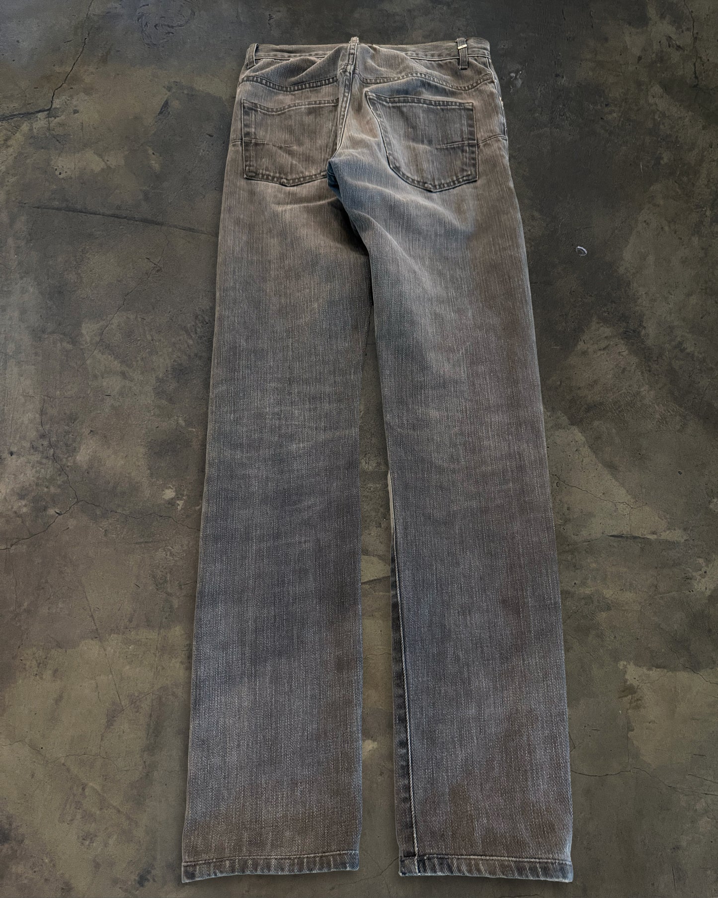 DIOR HOMME KVA GREY-BLACK DENIM