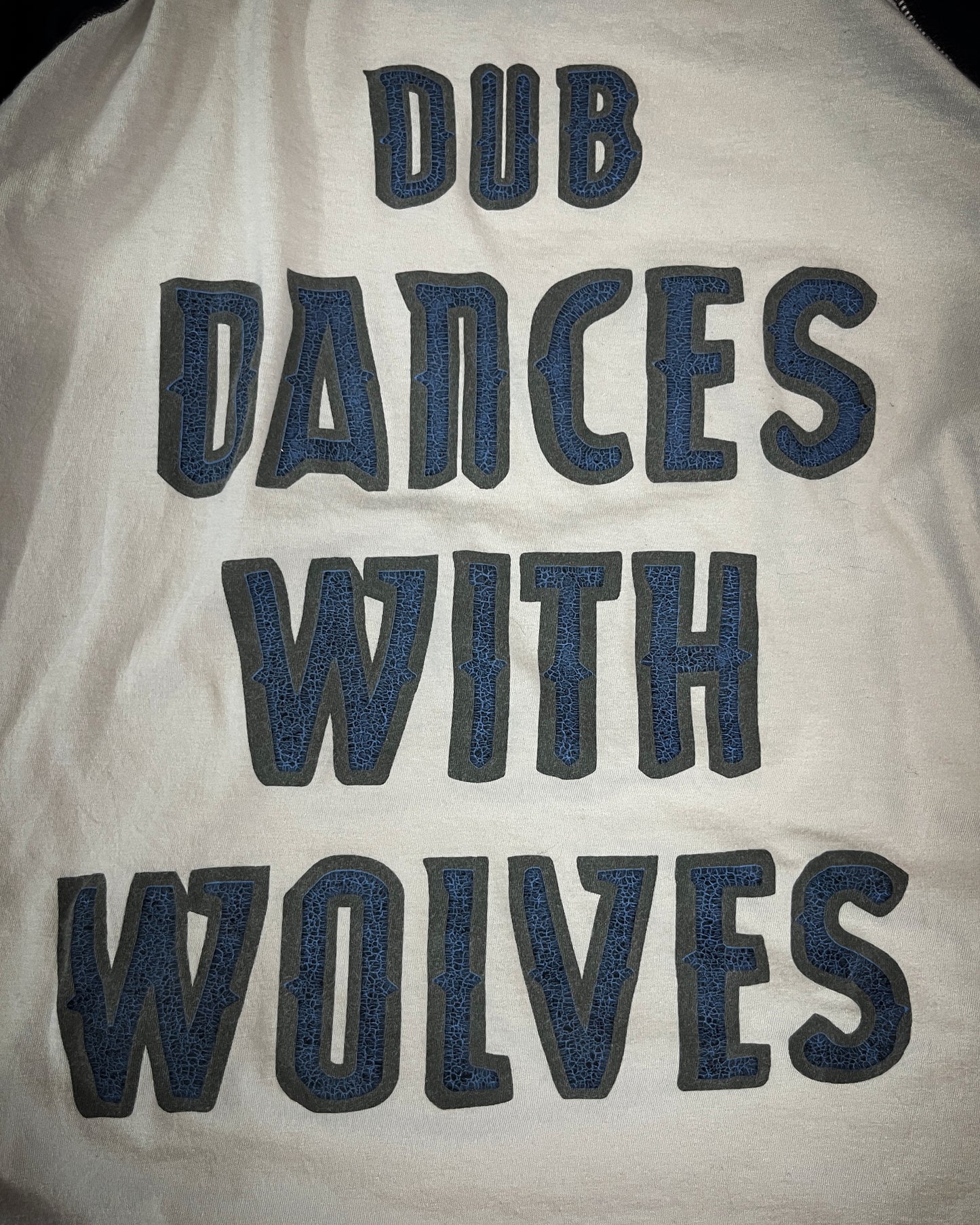 L.G.B "DUB DANCES WITH WOLVES" RAGLAN LONG SLEVE TEE